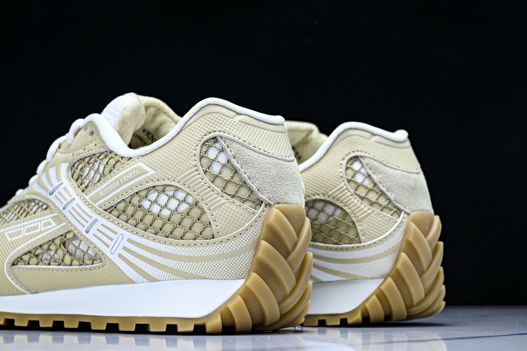 Bottega Veneta 葆蝶家男女士织物系带圆头运动鞋_CM_2 #YZ00435 36 37.5
