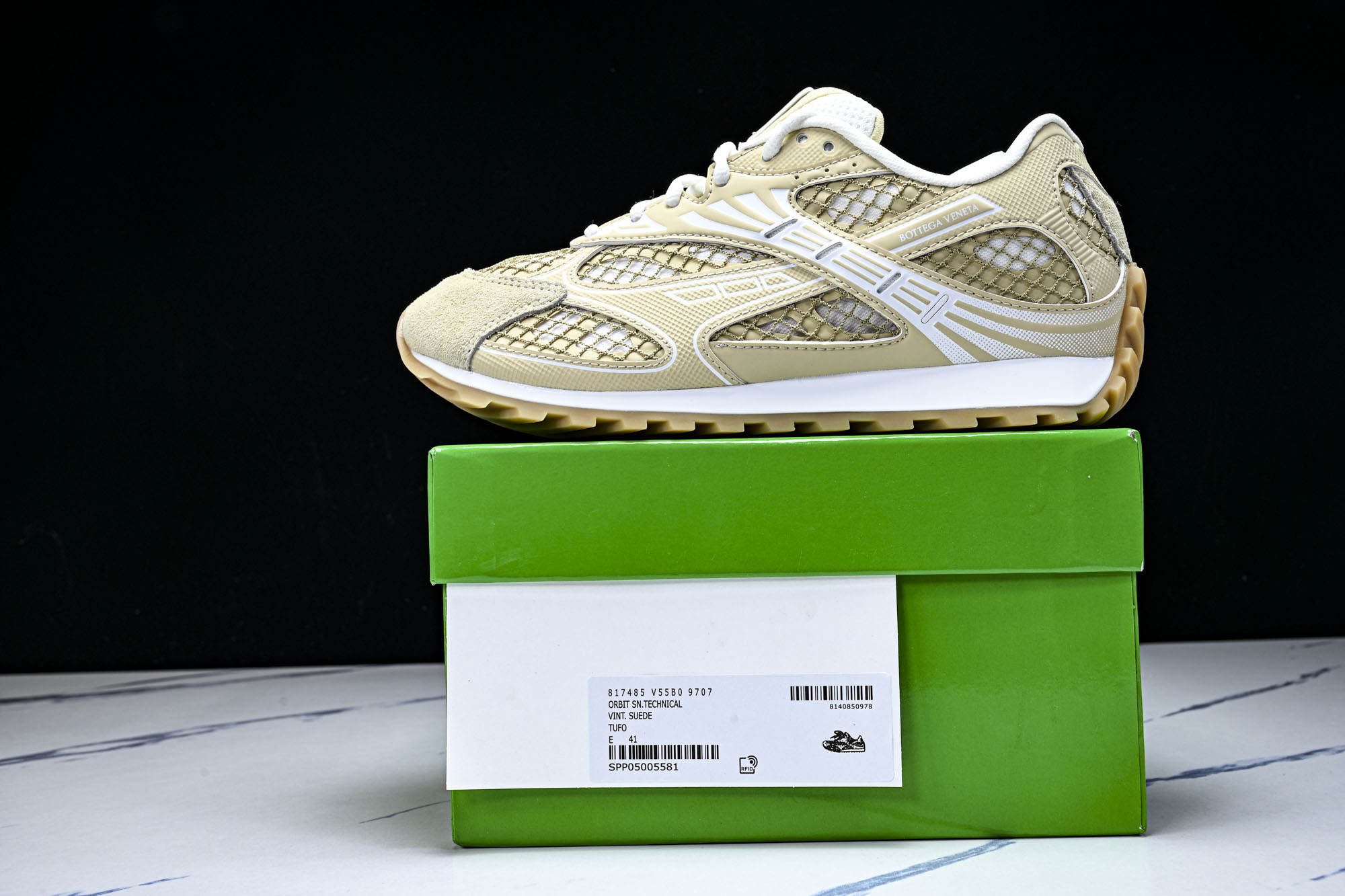 Bottega Veneta 葆蝶家男女士织物系带圆头运动鞋_CM_2 #YZ00435 36 37.5