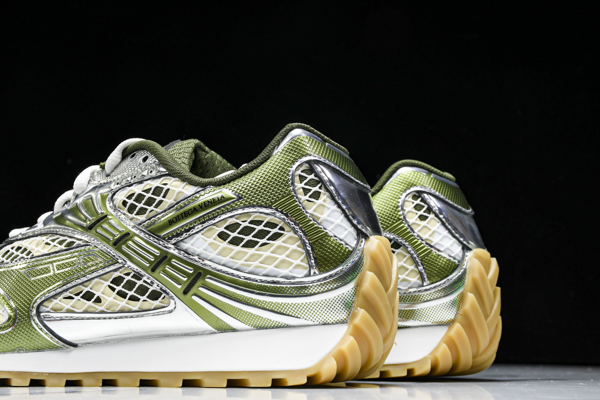 Bottega Veneta 葆蝶家男女士织物系带圆头运动鞋_CM_2(2) #YZ00435 36 3
