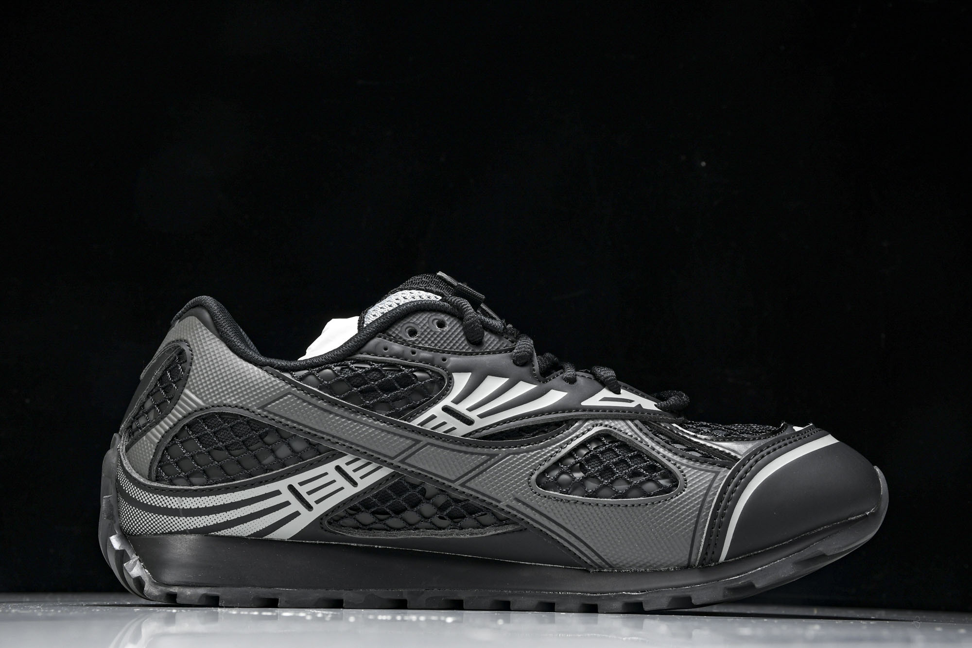 Bottega Veneta 葆蝶家男女士织物系带圆头运动鞋_CM_3(2) #YZ00435 36 3