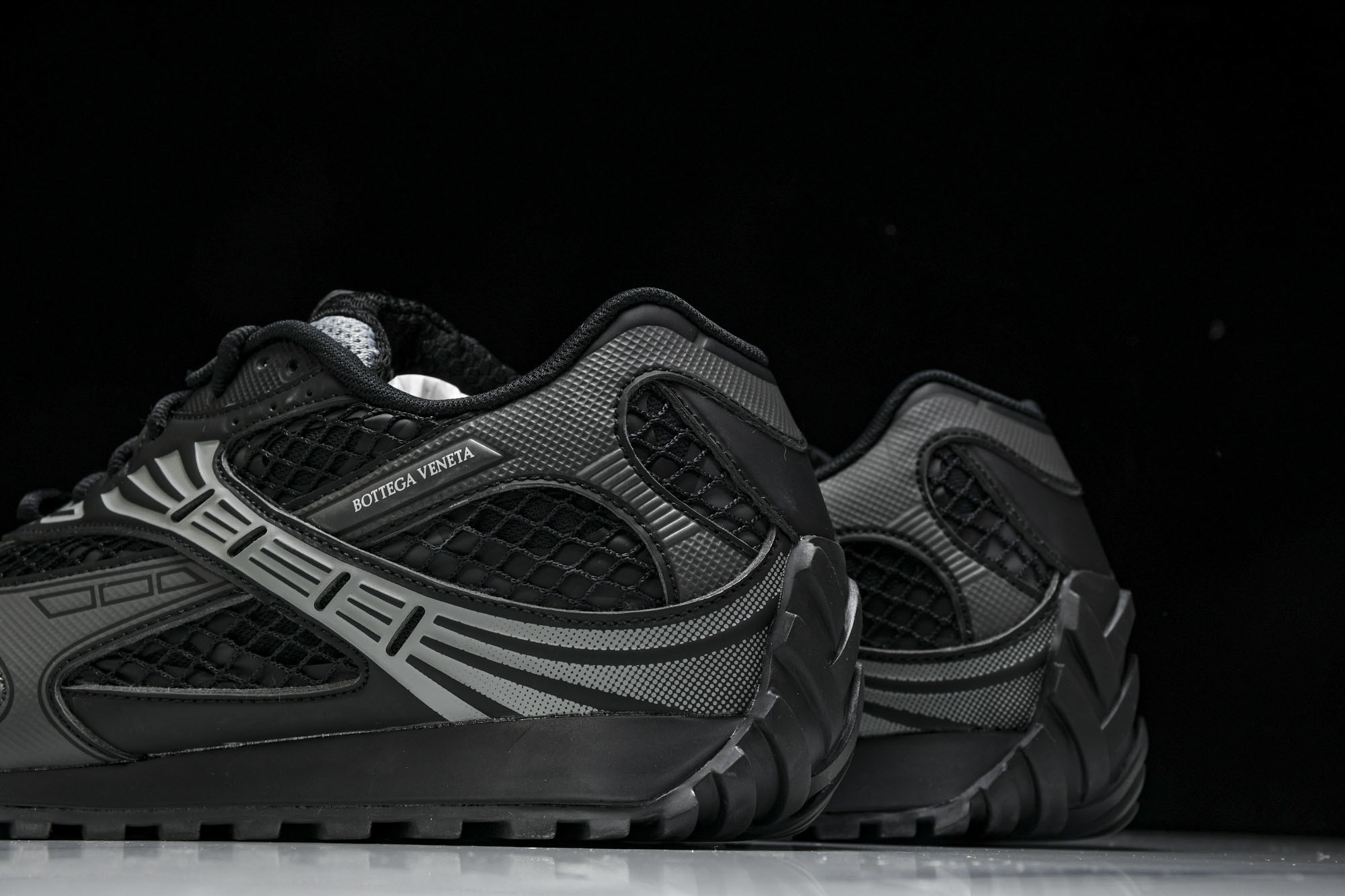 Bottega Veneta 葆蝶家男女士织物系带圆头运动鞋_CM_3(2) #YZ00435 36 3