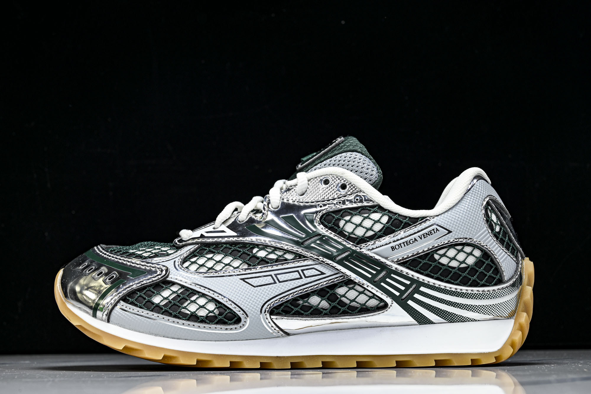 Bottega Veneta 葆蝶家男女士织物系带圆头运动鞋_CM_4 #YZ00435 36 37.5