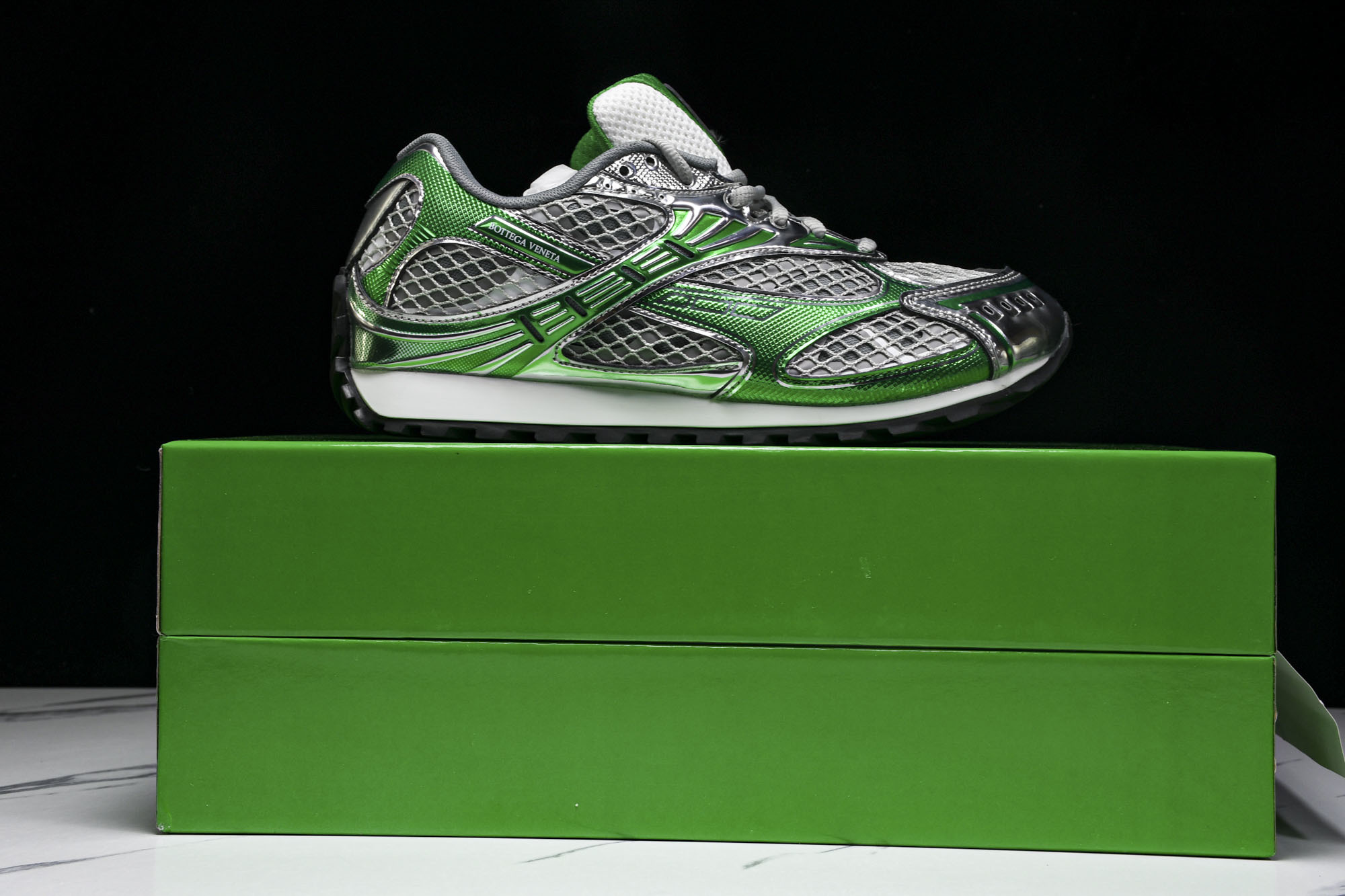 Bottega Veneta 葆蝶家男女士织物系带圆头运动鞋_CM_4(2) #YZ00435 36 3