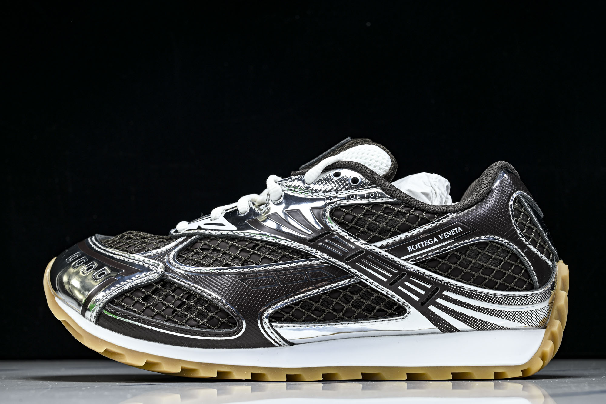 Bottega Veneta 葆蝶家男女士织物系带圆头运动鞋_CM_5 #YZ00435 36 37.5