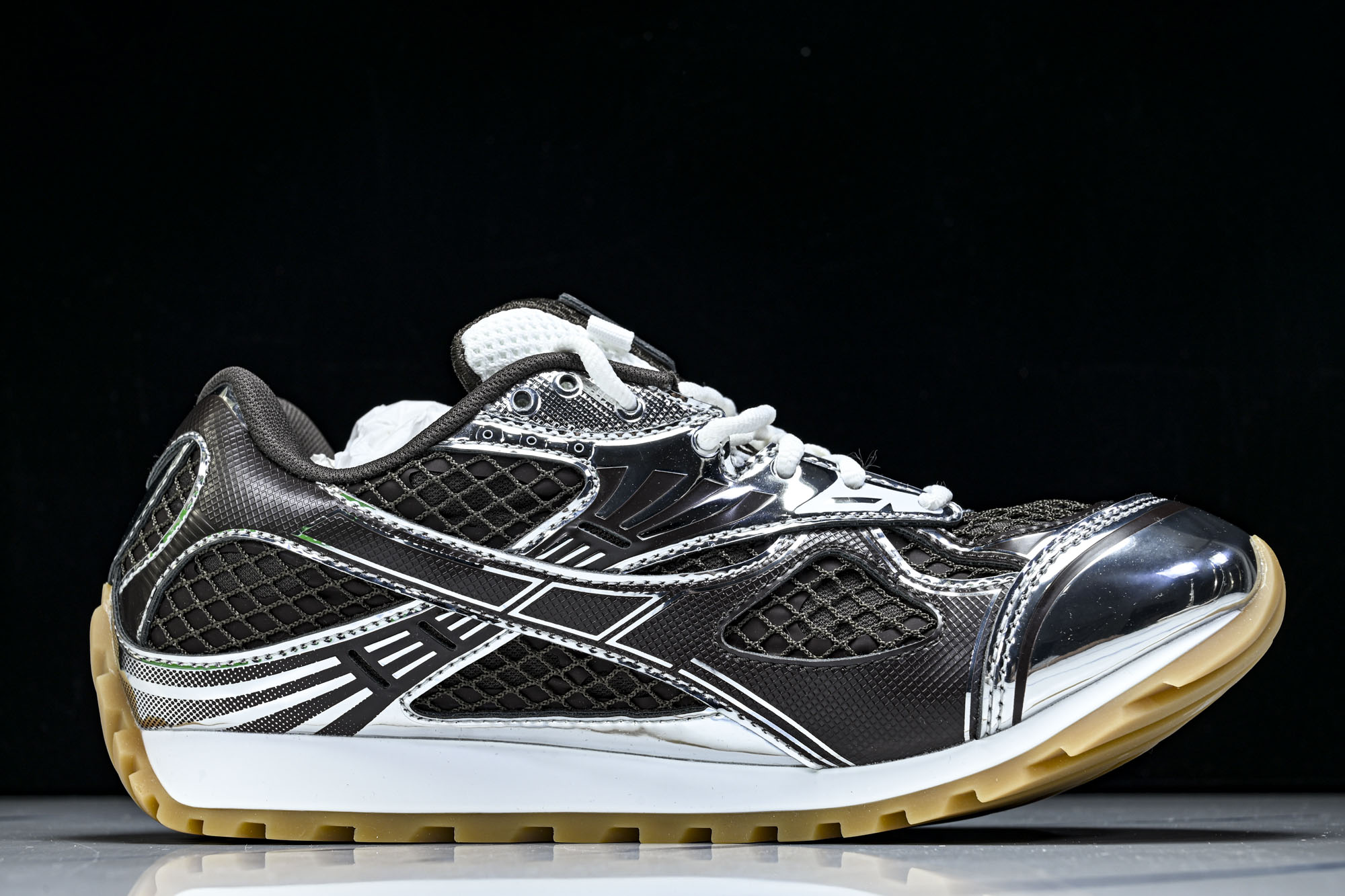 Bottega Veneta 葆蝶家男女士织物系带圆头运动鞋_CM_5 #YZ00435 36 37.5