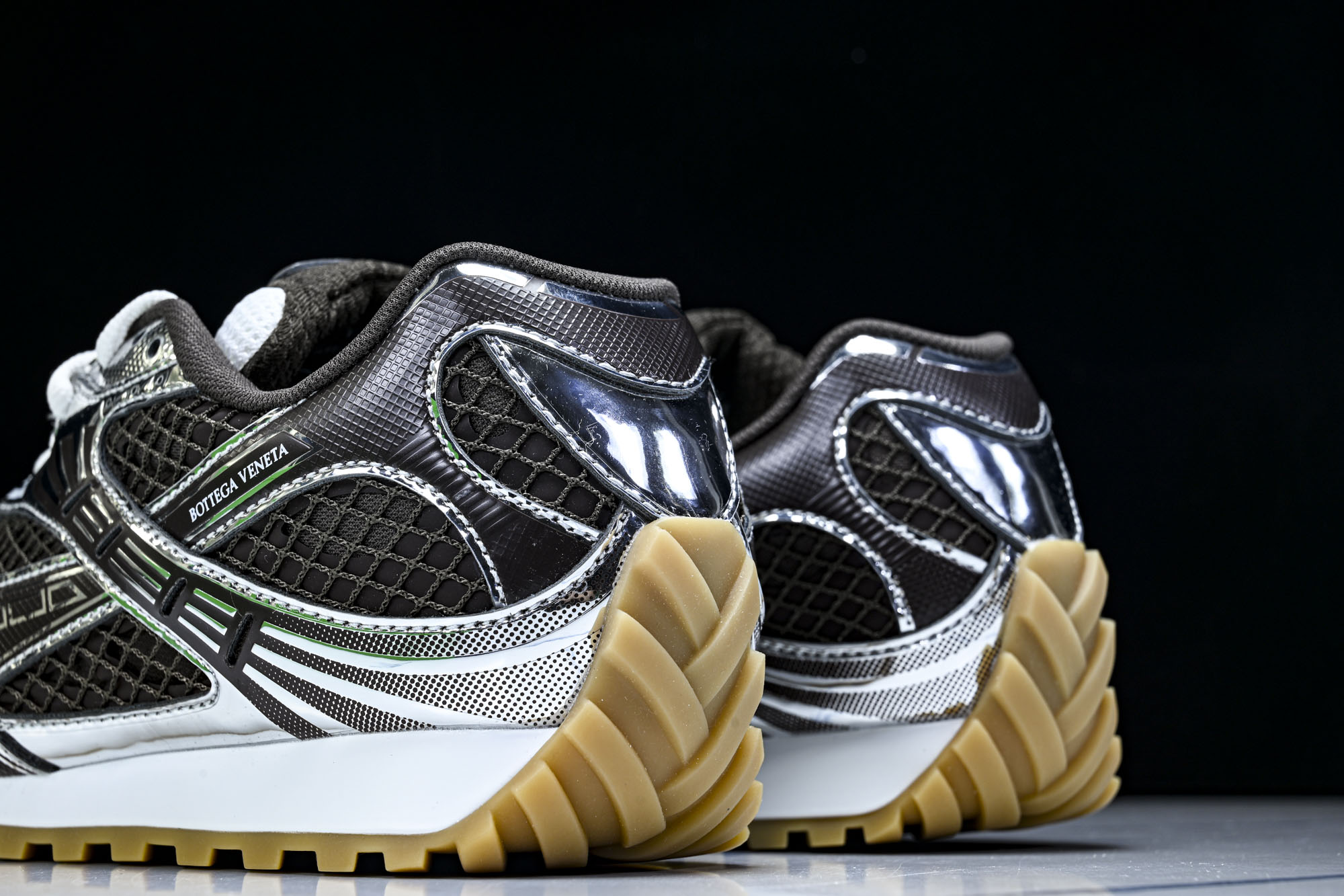 Bottega Veneta 葆蝶家男女士织物系带圆头运动鞋_CM_5 #YZ00435 36 37.5