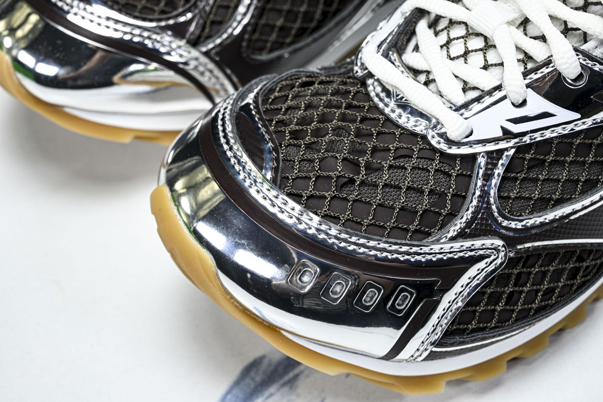 Bottega Veneta 葆蝶家男女士织物系带圆头运动鞋_CM_5 #YZ00435 36 37.5