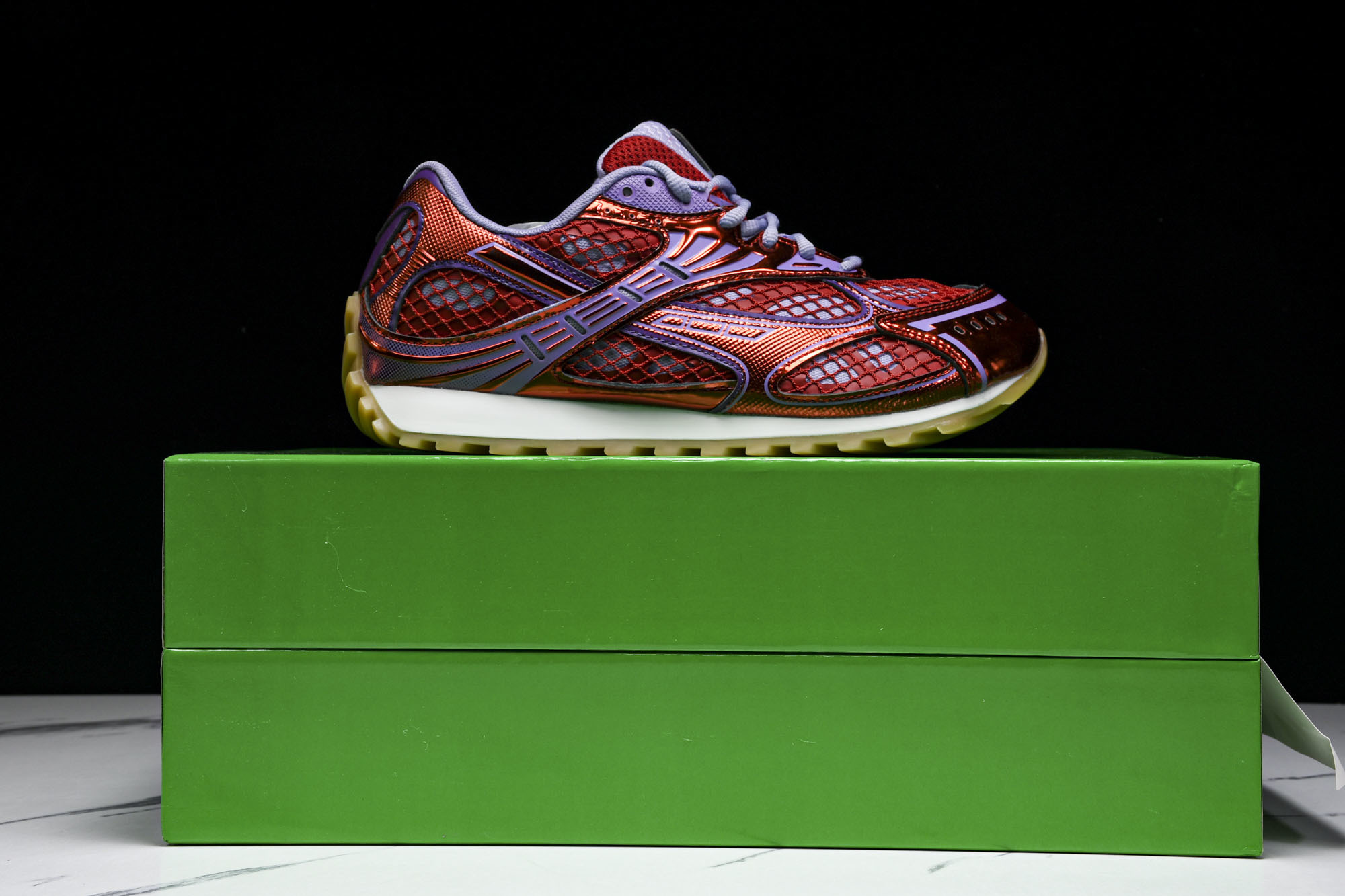 Bottega Veneta 葆蝶家男女士织物系带圆头运动鞋_CM_5(2) #YZ00435 36 3