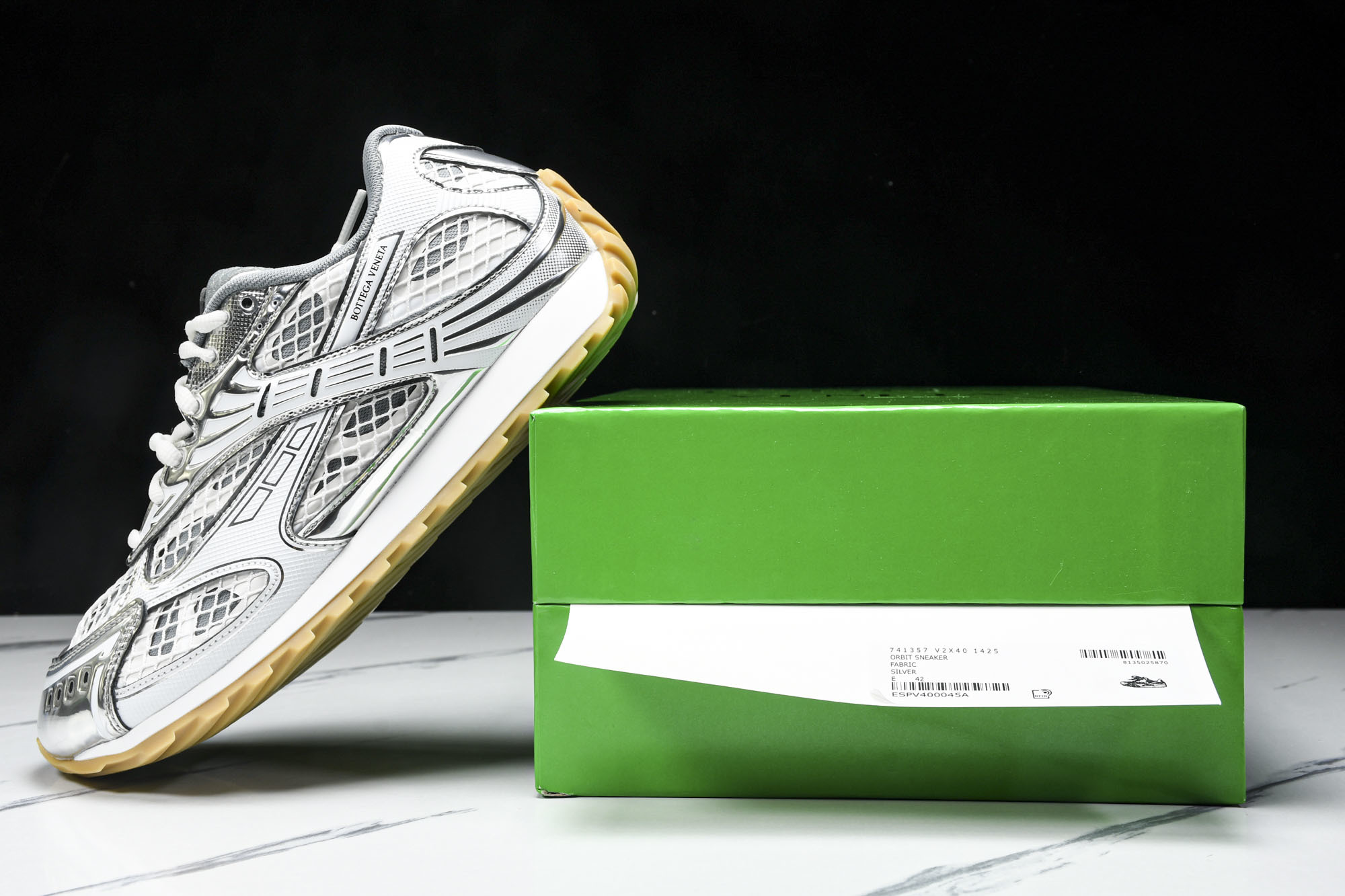 Bottega Veneta 葆蝶家男女士织物系带圆头运动鞋_CM_6 #YZ00435 36 37.5