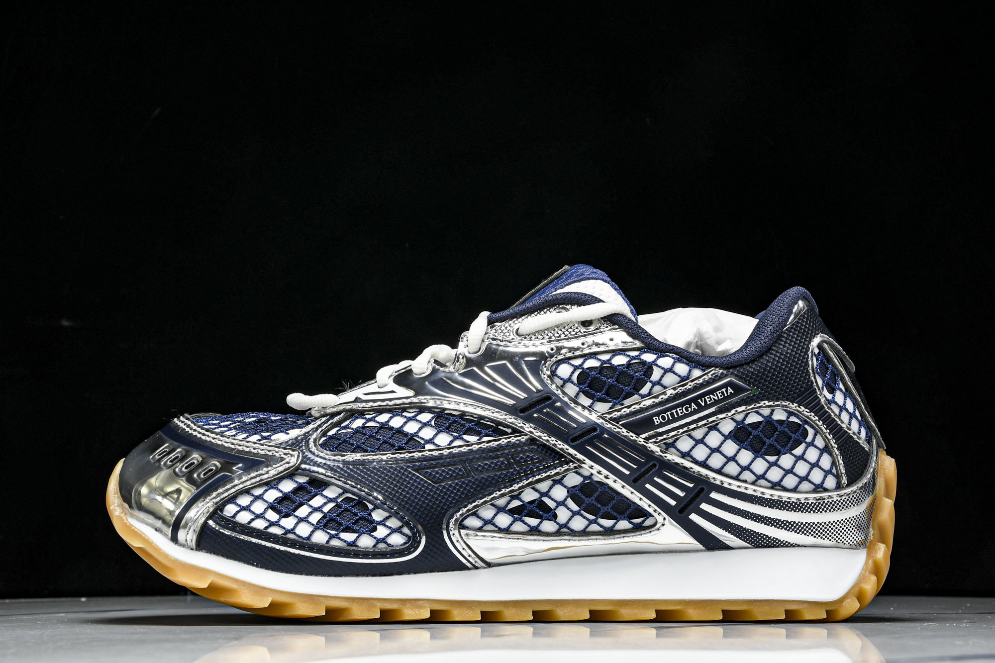 Bottega Veneta 葆蝶家男女士织物系带圆头运动鞋_CM_6(2) #YZ00435 36 3