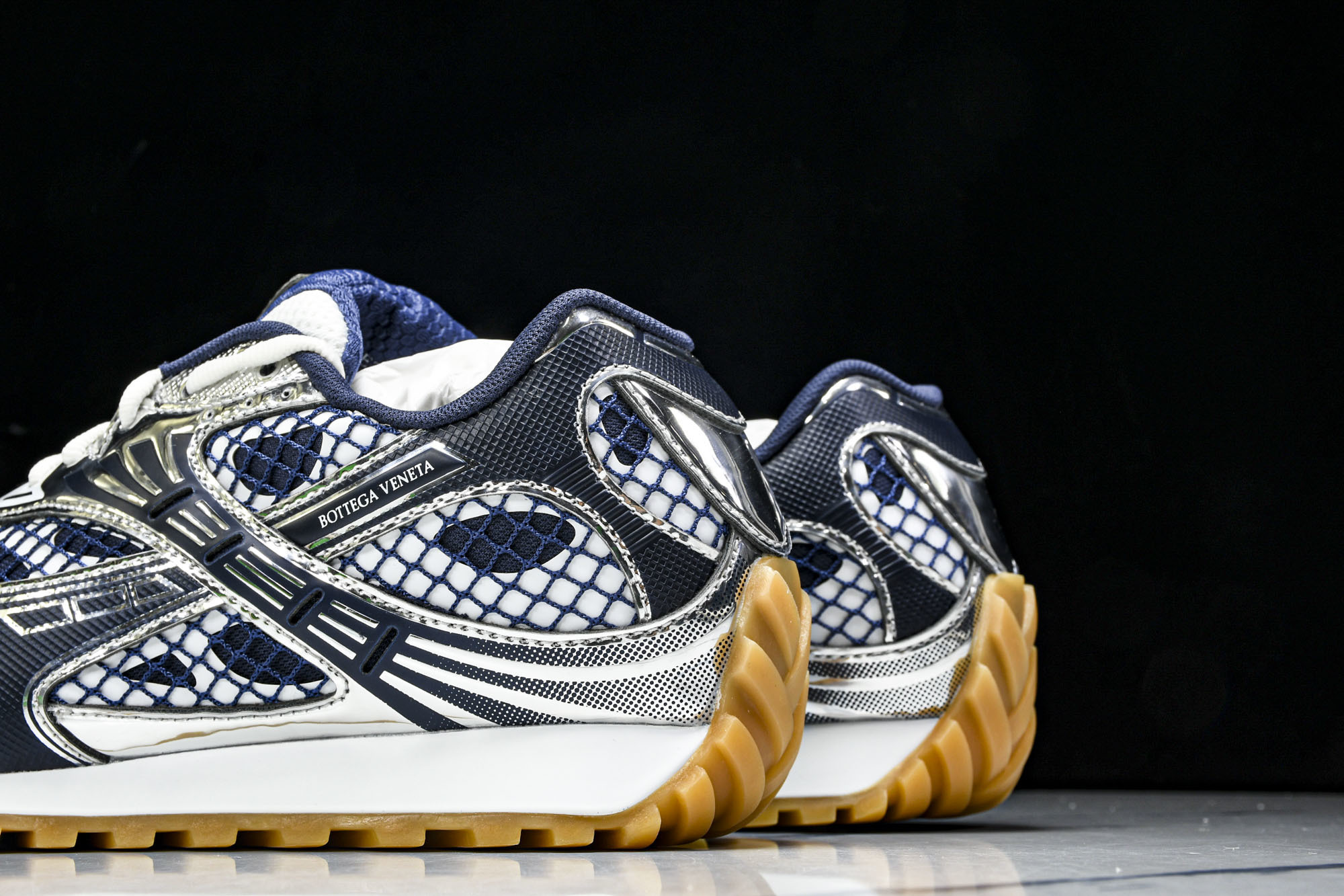 Bottega Veneta 葆蝶家男女士织物系带圆头运动鞋_CM_6(2) #YZ00435 36 3