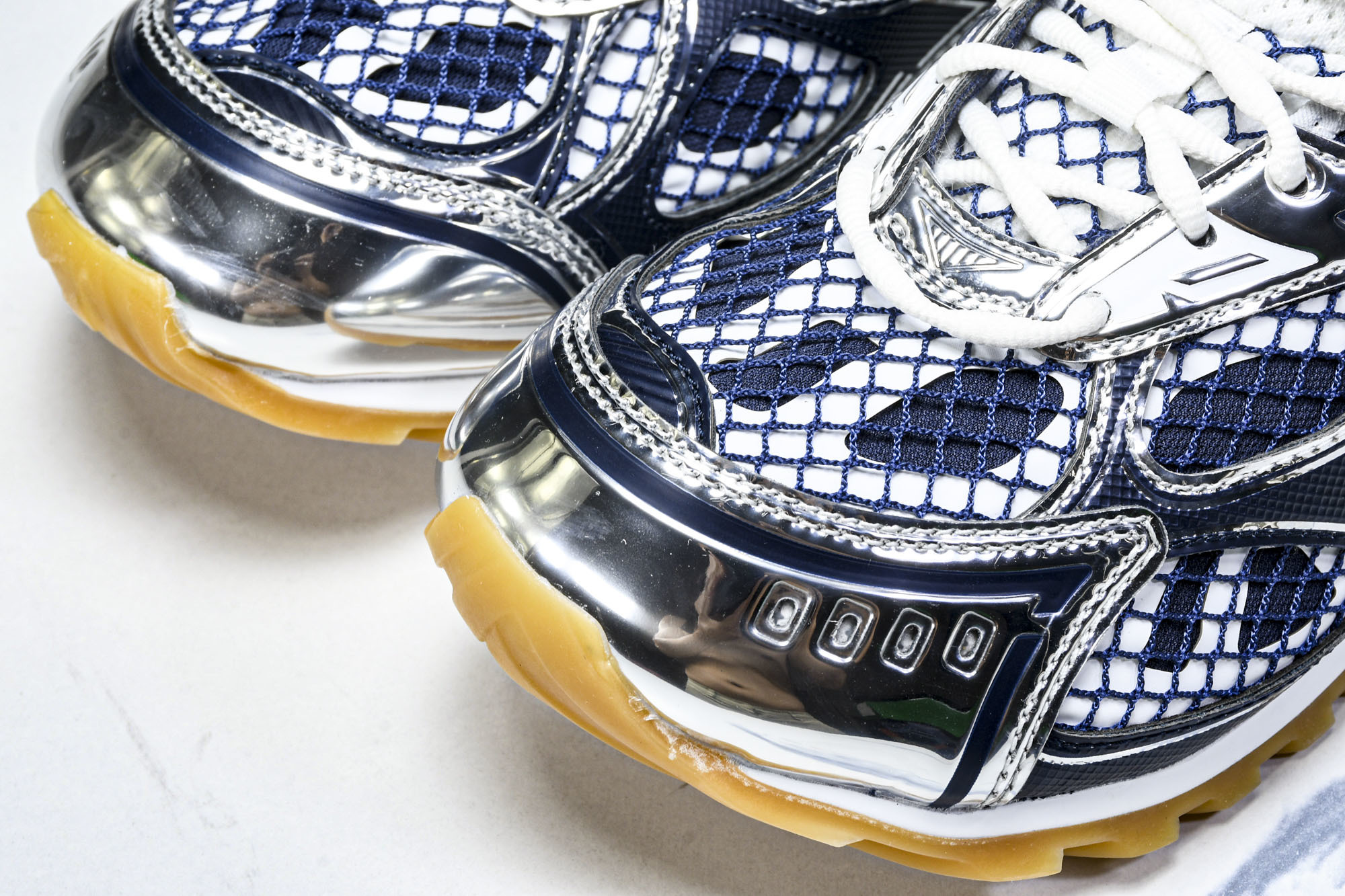Bottega Veneta 葆蝶家男女士织物系带圆头运动鞋_CM_6(2) #YZ00435 36 3