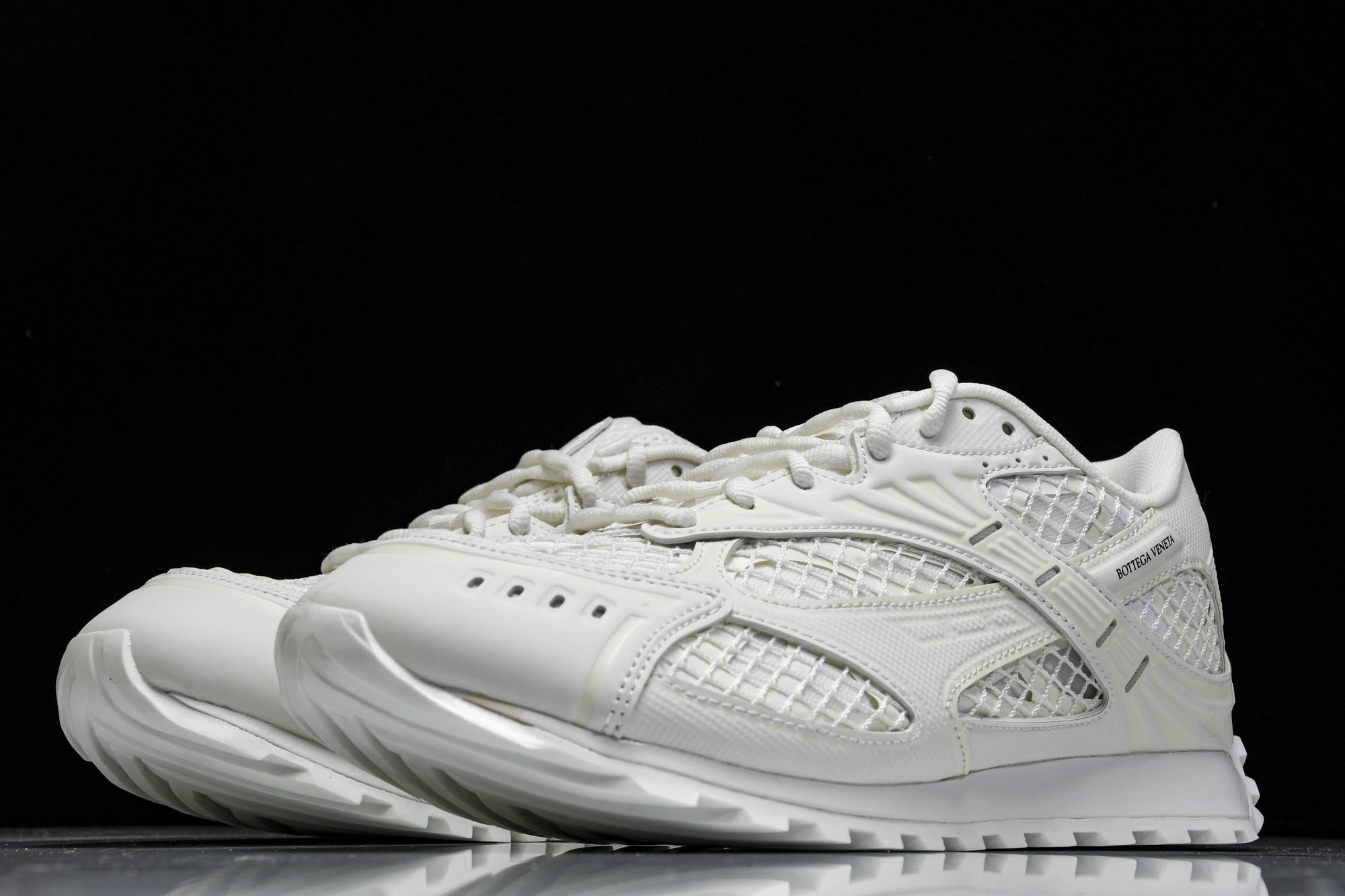 Bottega Veneta 葆蝶家男女士织物系带圆头运动鞋_CM_7 #YZ00435 36 37.5