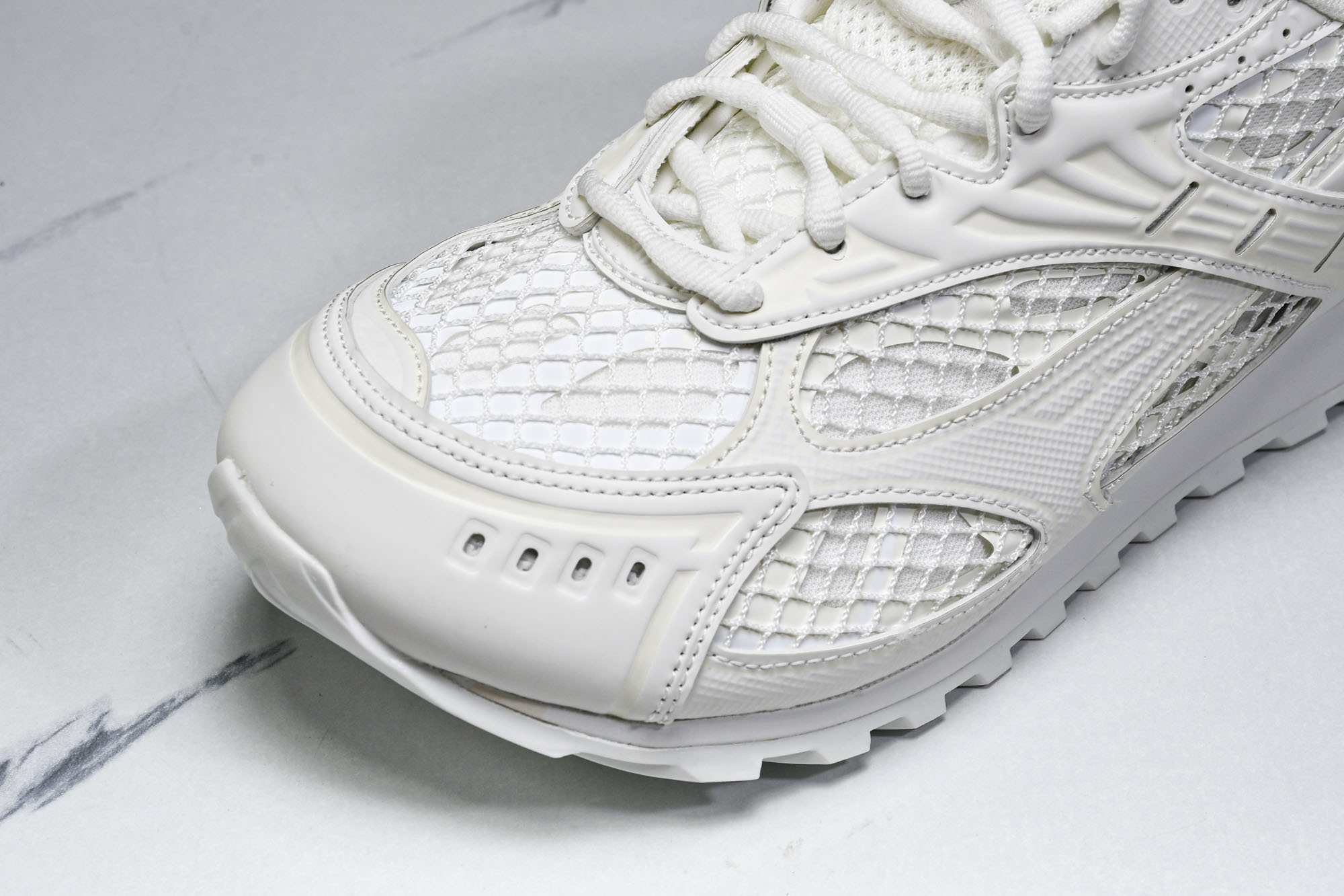 Bottega Veneta 葆蝶家男女士织物系带圆头运动鞋_CM_7 #YZ00435 36 37.5