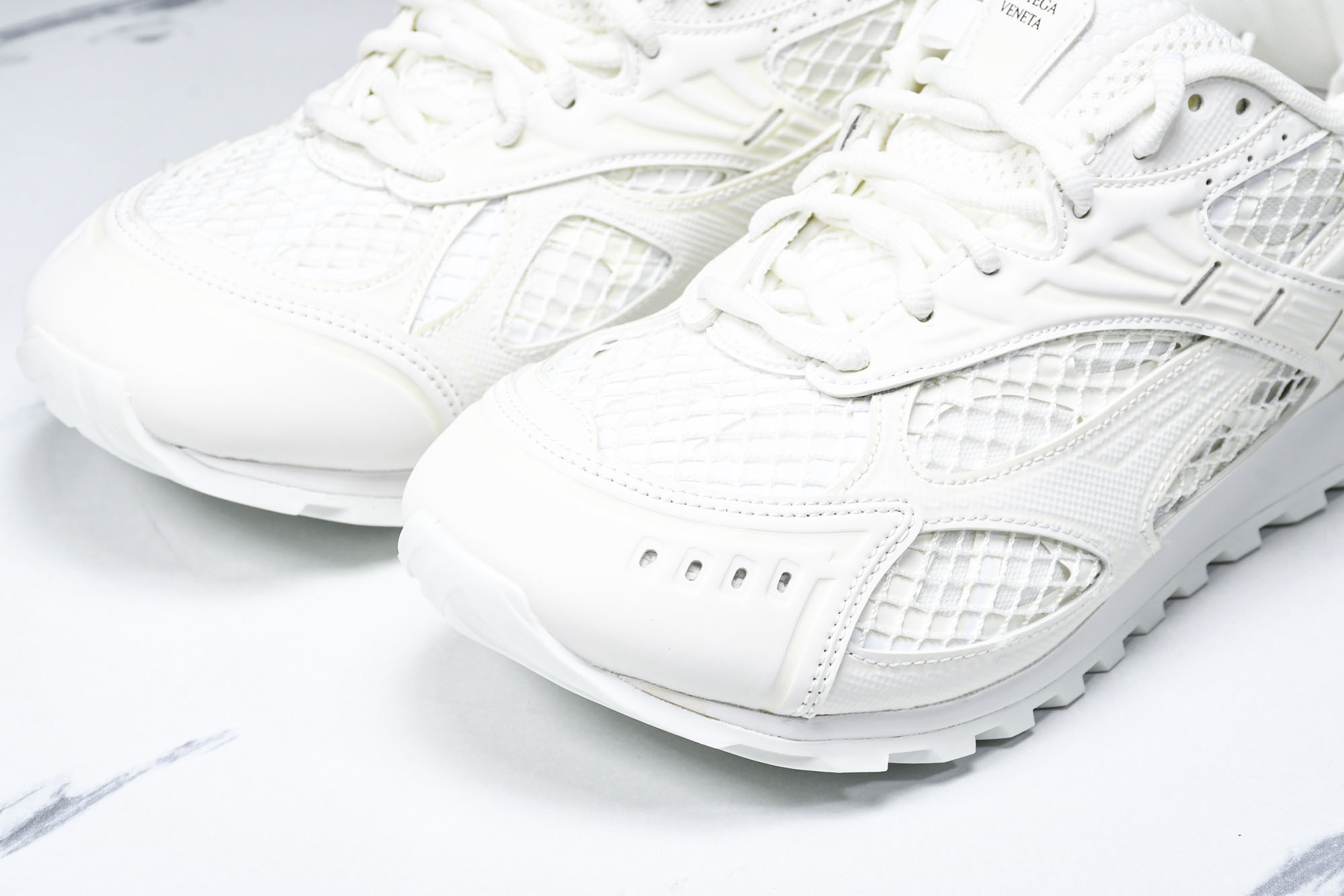 Bottega Veneta 葆蝶家男女士织物系带圆头运动鞋_CM_7 #YZ00435 36 37.5