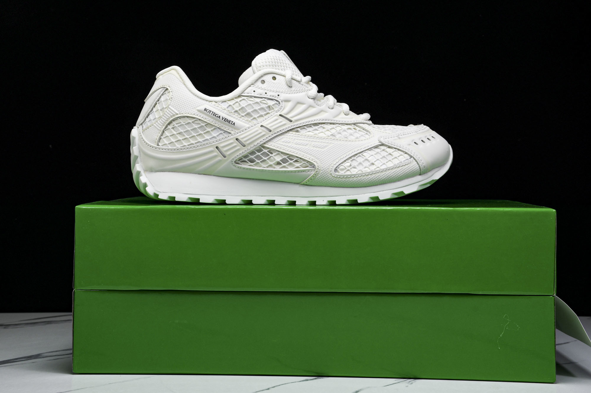 Bottega Veneta 葆蝶家男女士织物系带圆头运动鞋_CM_7 #YZ00435 36 37.5
