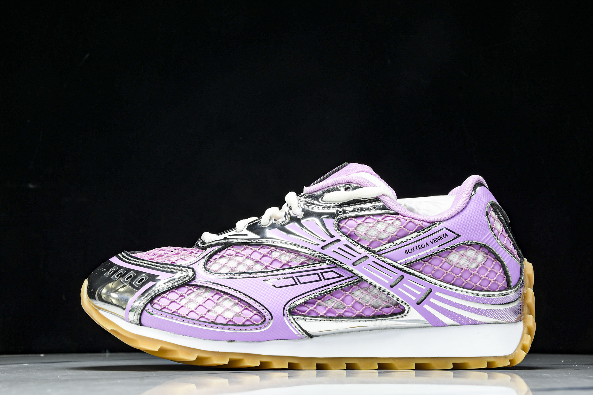 Bottega Veneta 葆蝶家男女士织物系带圆头运动鞋_CM_8 #YZ00435 36 37.5