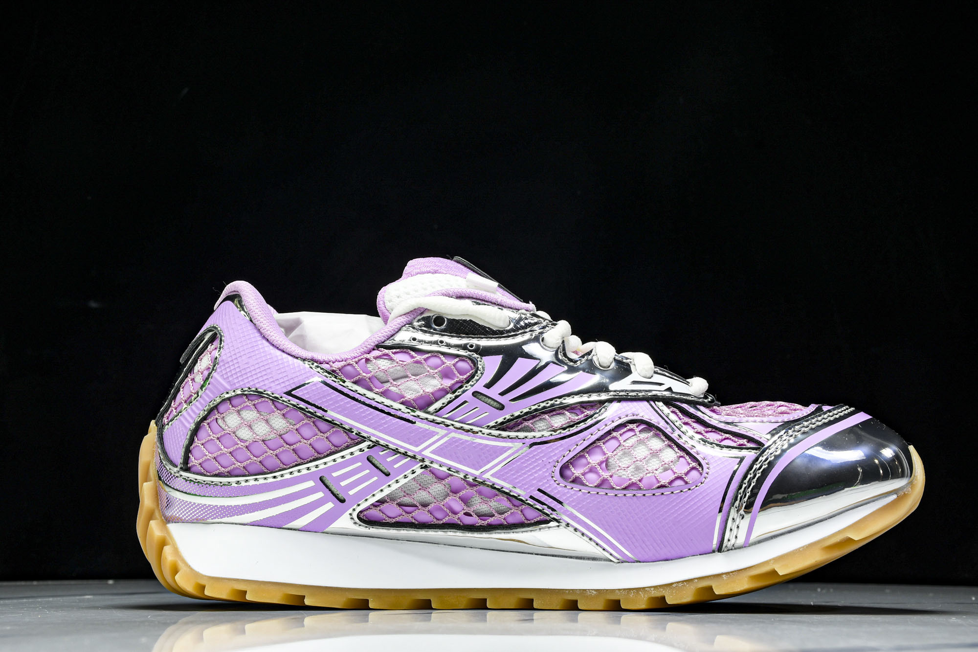 Bottega Veneta 葆蝶家男女士织物系带圆头运动鞋_CM_8 #YZ00435 36 37.5