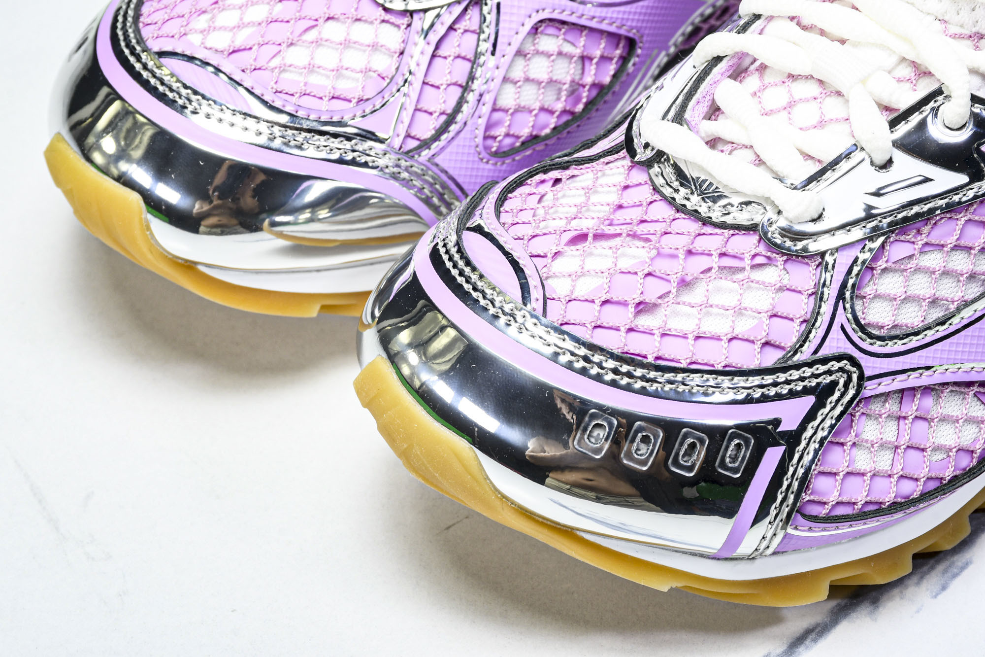 Bottega Veneta 葆蝶家男女士织物系带圆头运动鞋_CM_8 #YZ00435 36 37.5