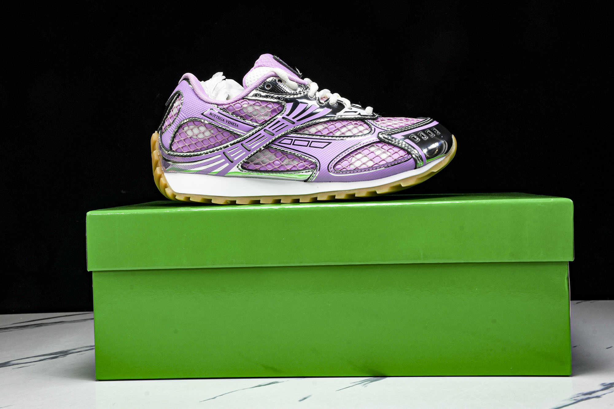 Bottega Veneta 葆蝶家男女士织物系带圆头运动鞋_CM_8 #YZ00435 36 37.5