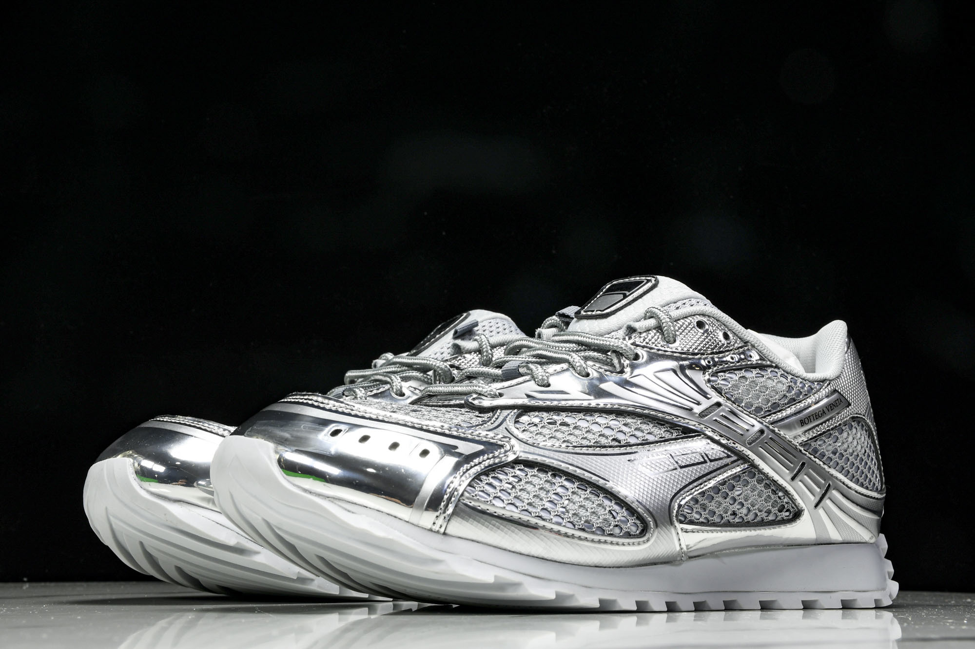 Bottega Veneta 葆蝶家男女士织物系带圆头运动鞋_CM_9 #YZ00435 36 37.5