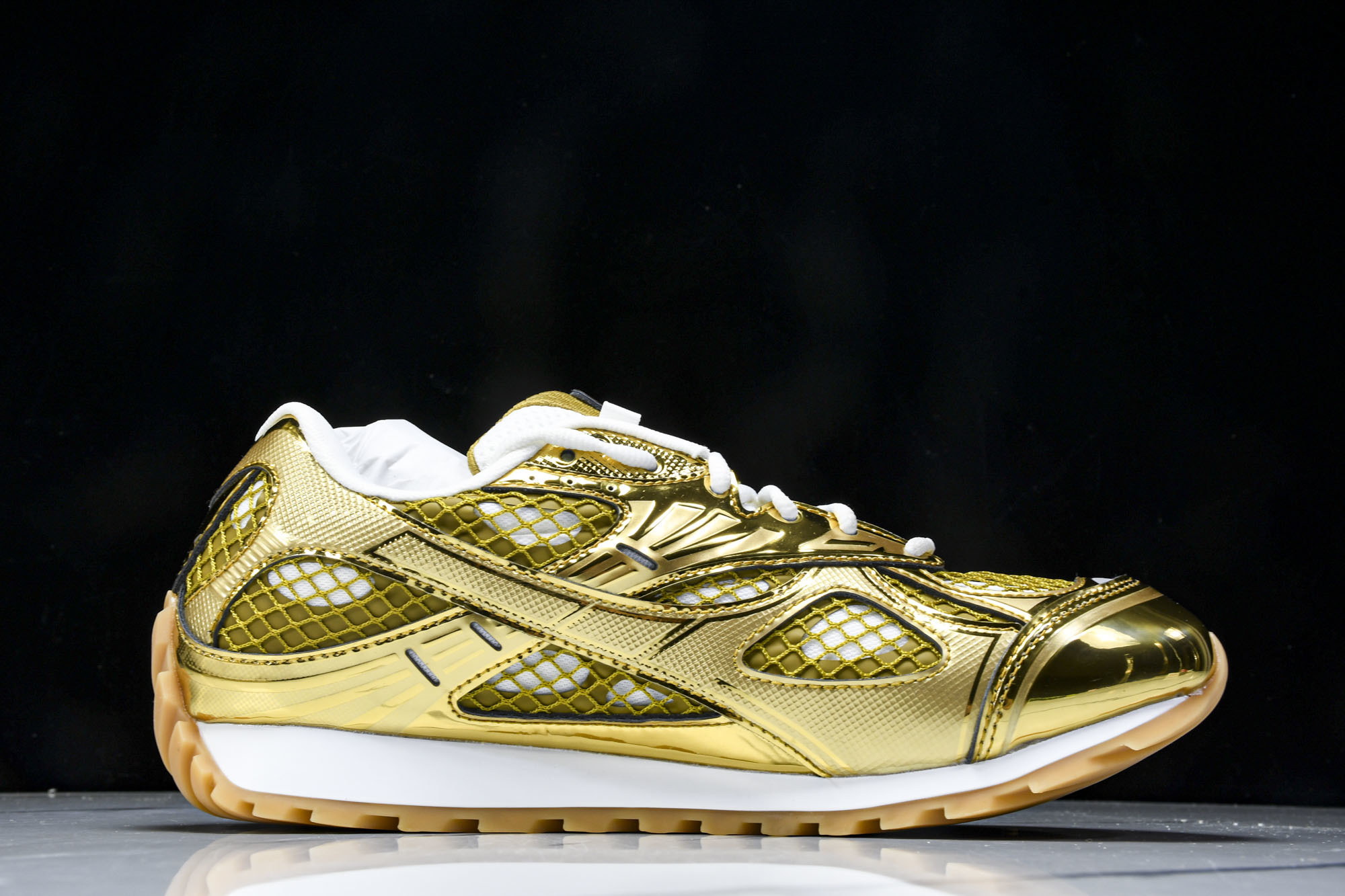 Bottega Veneta 葆蝶家男女士织物系带圆头运动鞋_CM_10 #YZ00435 36 37.