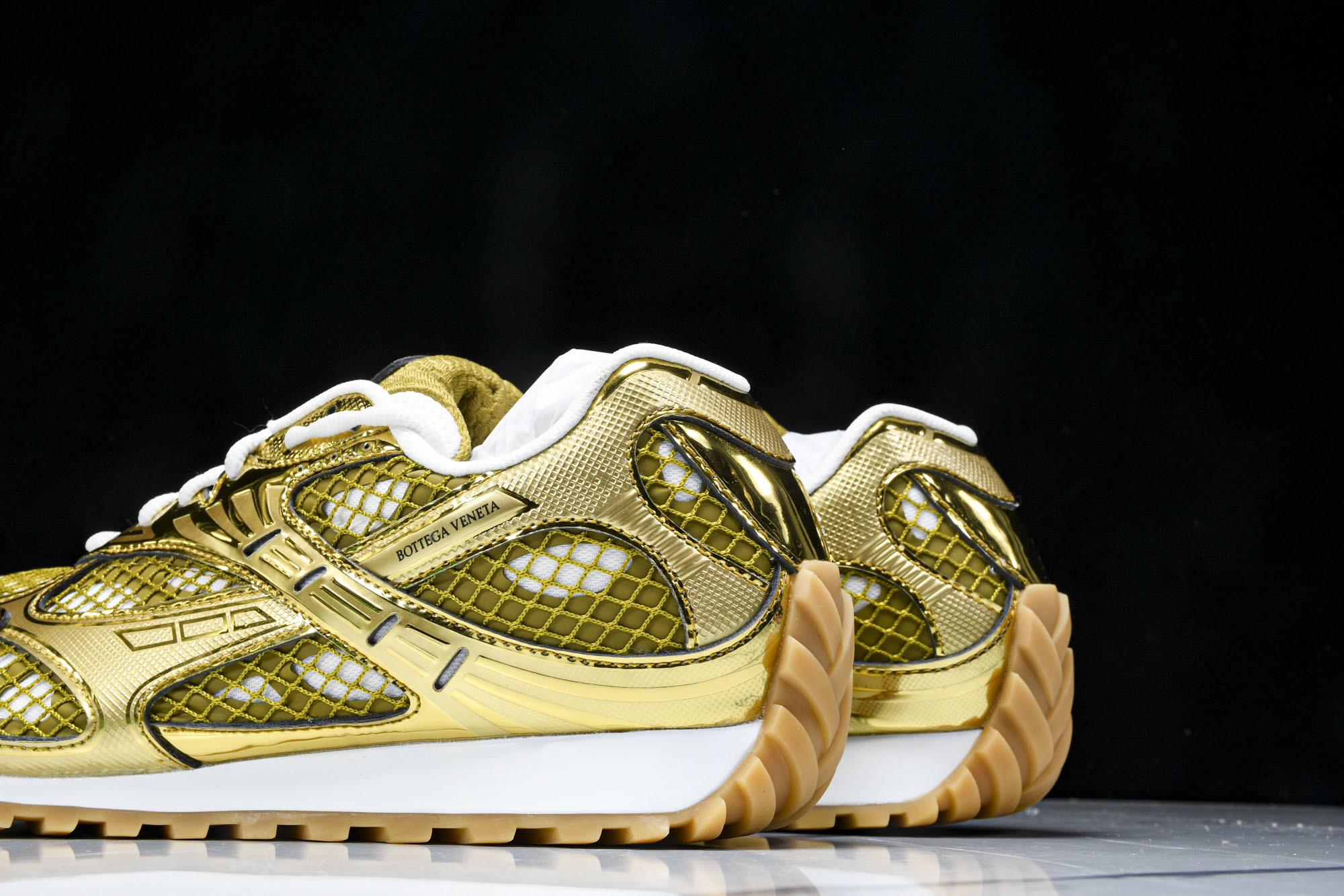 Bottega Veneta 葆蝶家男女士织物系带圆头运动鞋_CM_10 #YZ00435 36 37.