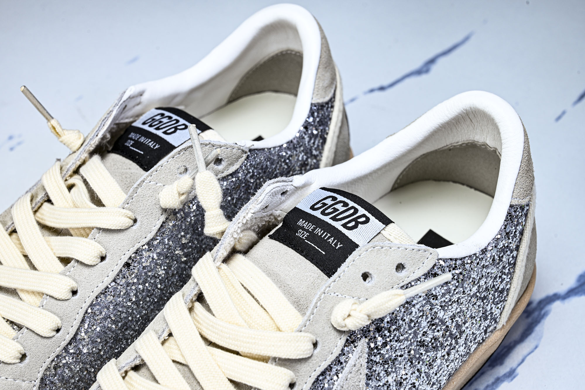 Golden Goose Ball Star 低帮休闲板鞋 GGDB小脏鞋 亮片 灰棕 #YZ006海淘