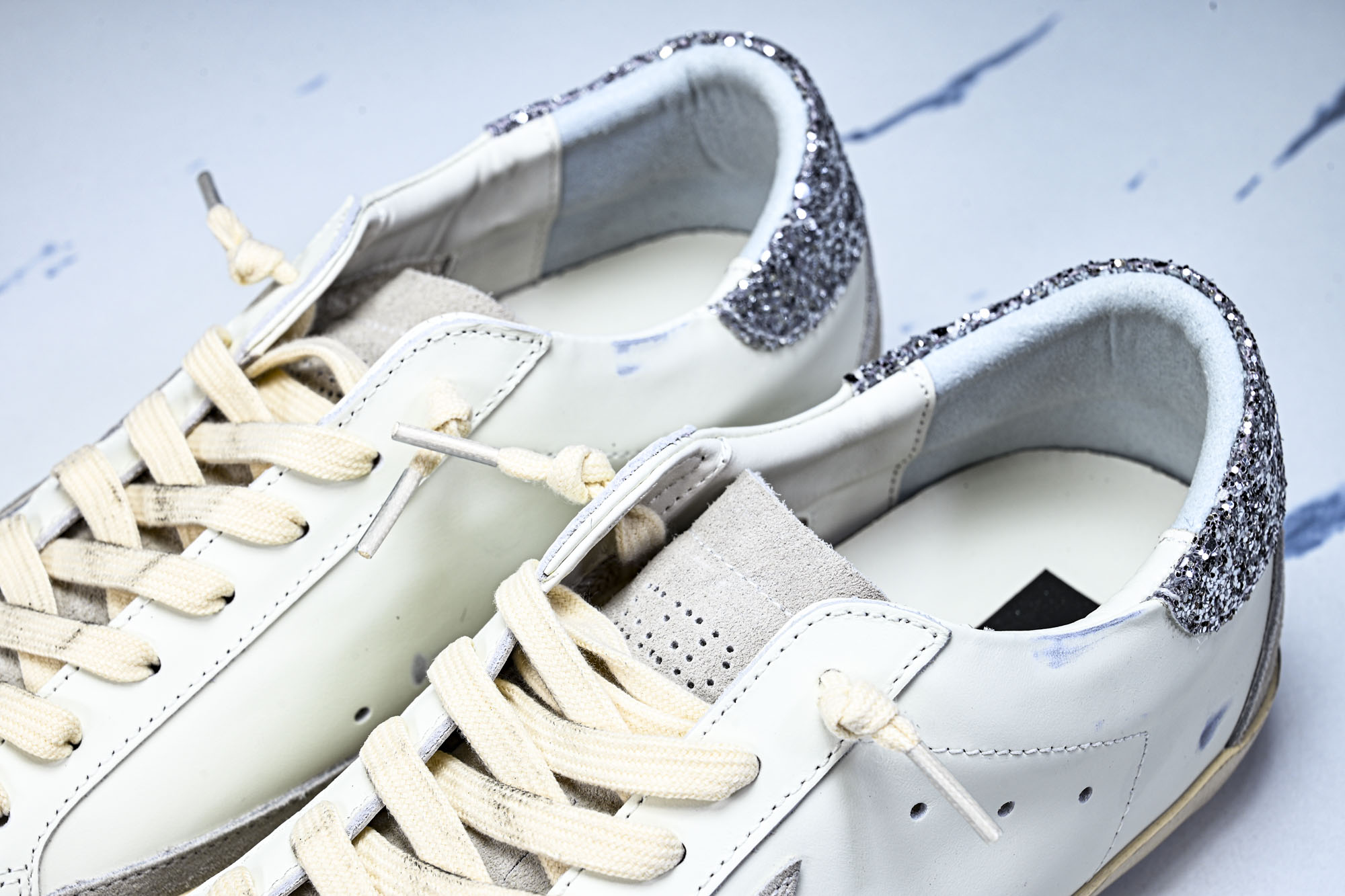 Golden Goose Ball Star 低帮休闲板鞋 GGDB小脏鞋 棕白 钻尾 #YZ006海淘