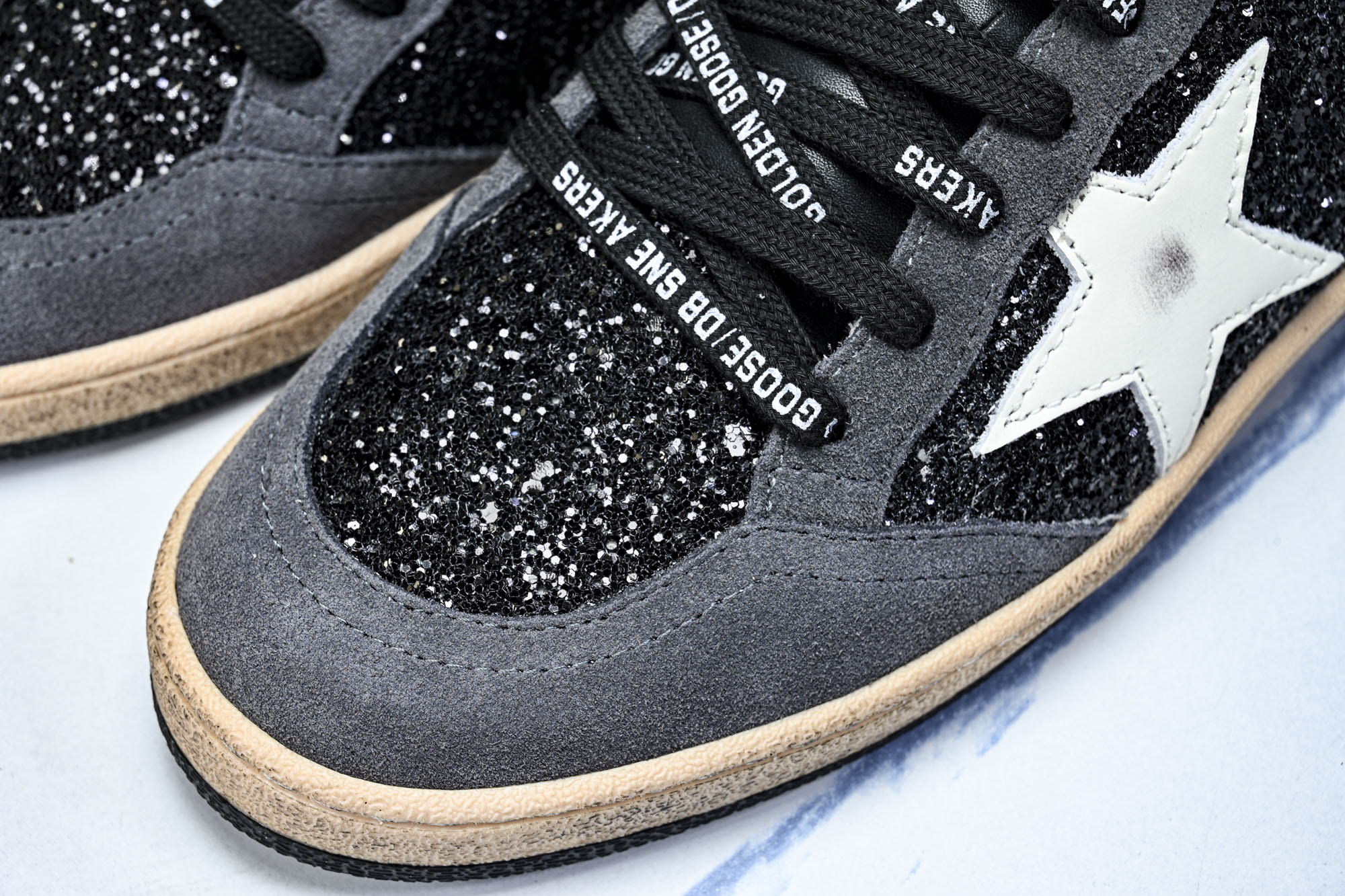 Golden Goose Ball Star 低帮休闲板鞋 GGDB小脏鞋 灰黑白 #YZ006海淘代购