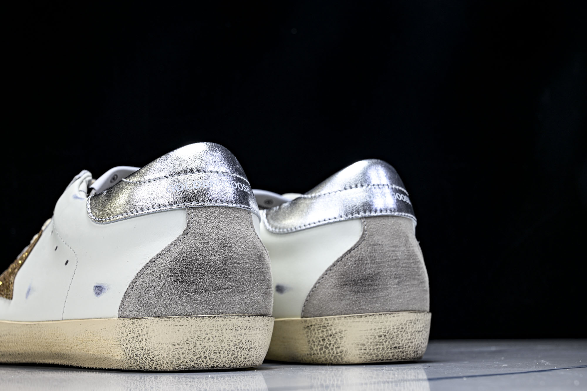 Golden Goose Ball Star 低帮休闲板鞋 GGDB小脏鞋 粉白 金星 #YZ006海淘