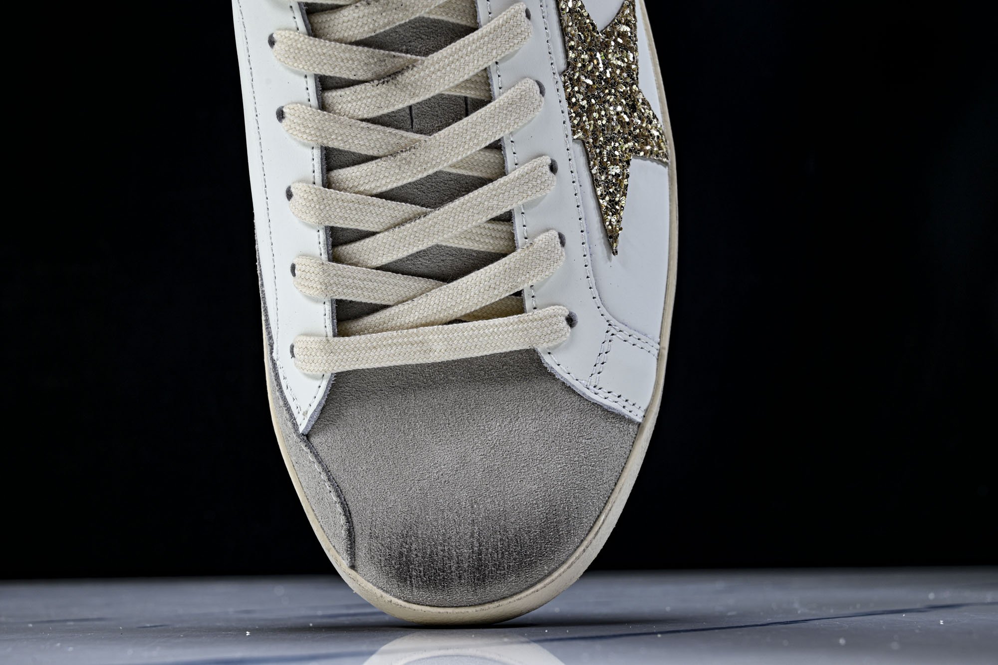 Golden Goose Ball Star 低帮休闲板鞋 GGDB小脏鞋 粉白 金星 #YZ006海淘