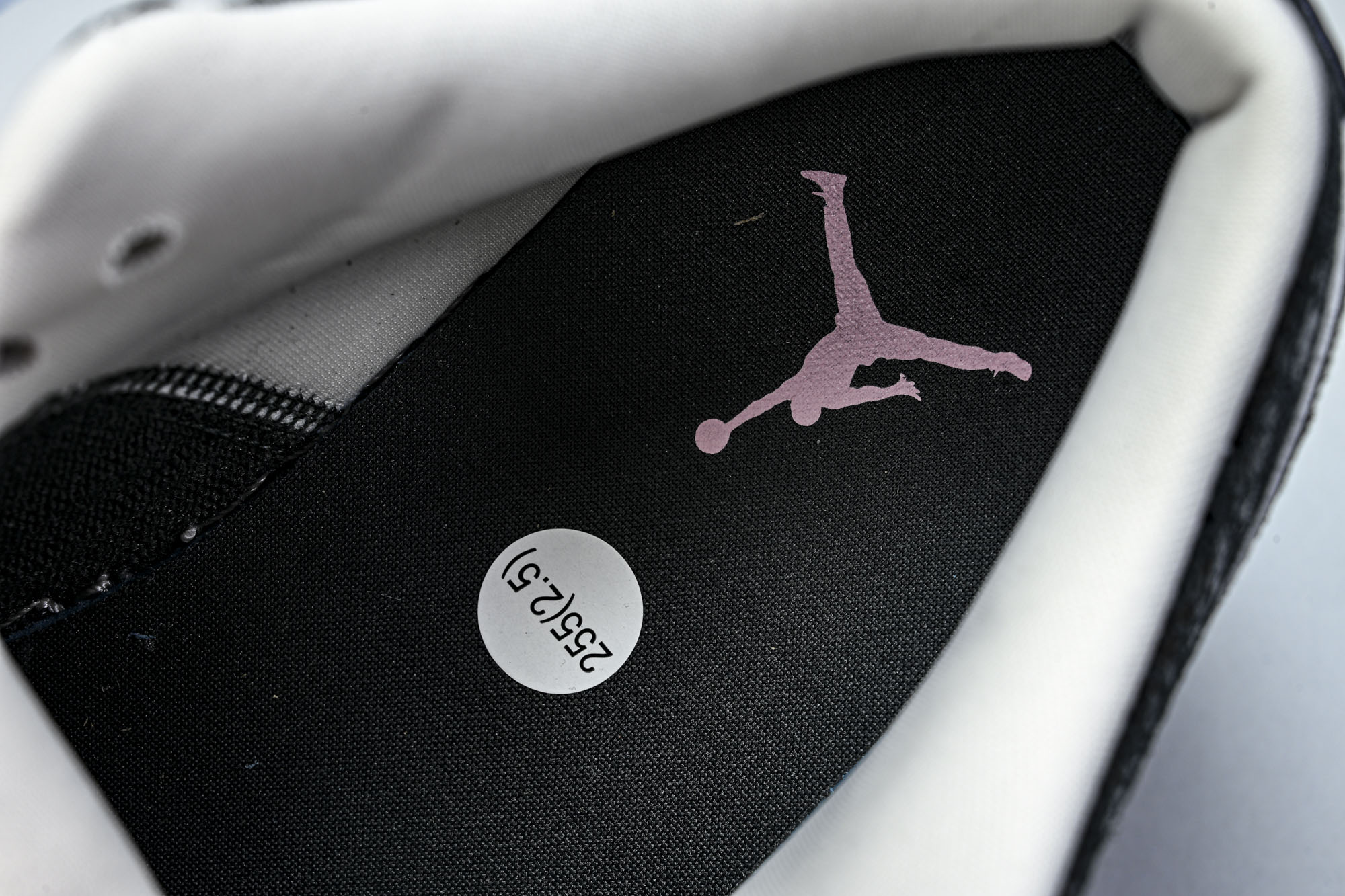 Air Jordan 1 Low AJ1 乔1爆裂纹黑白 低帮复古文化篮球鞋 II0595-001 #Y