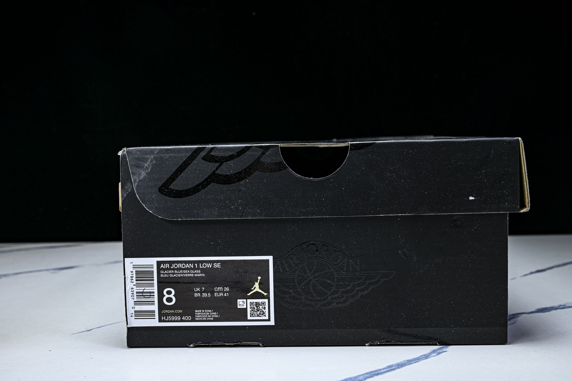 Air Jordan 1 Low AJ1 乔1蓝白 低帮复古文化篮球鞋 HJ5999-400 #YZ01