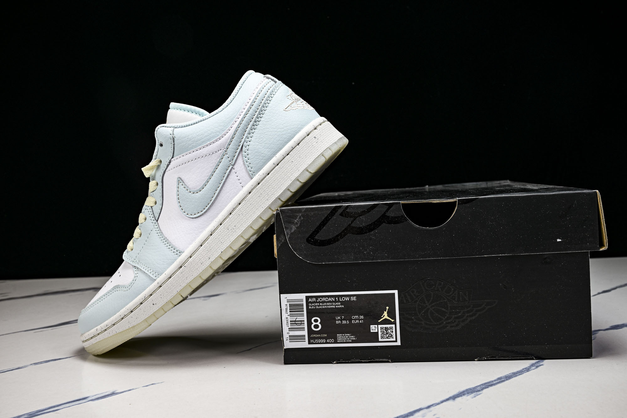 Air Jordan 1 Low AJ1 乔1蓝白 低帮复古文化篮球鞋 HJ5999-400 #YZ01
