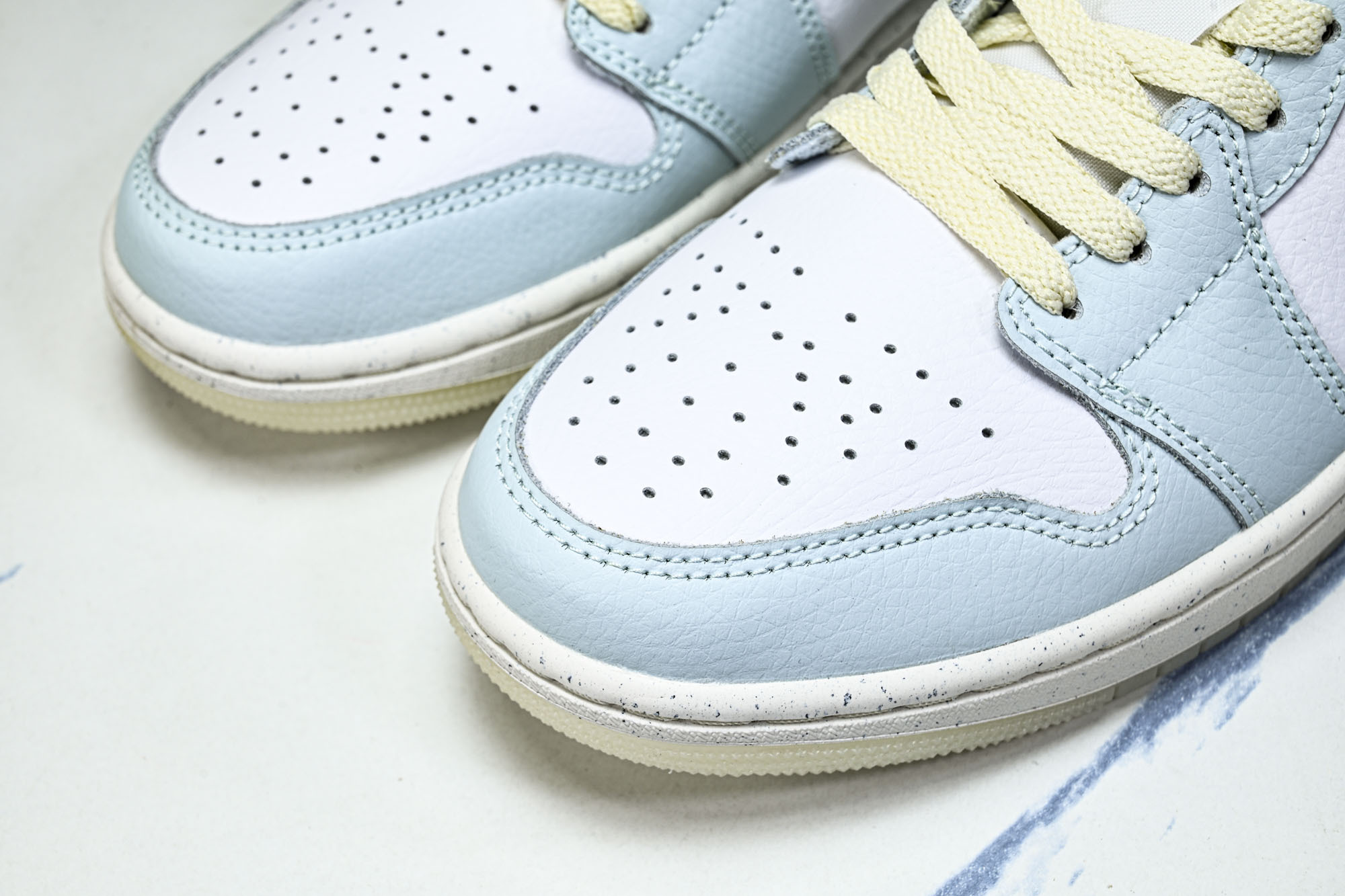 Air Jordan 1 Low AJ1 乔1蓝白 低帮复古文化篮球鞋 HJ5999-400 #YZ01