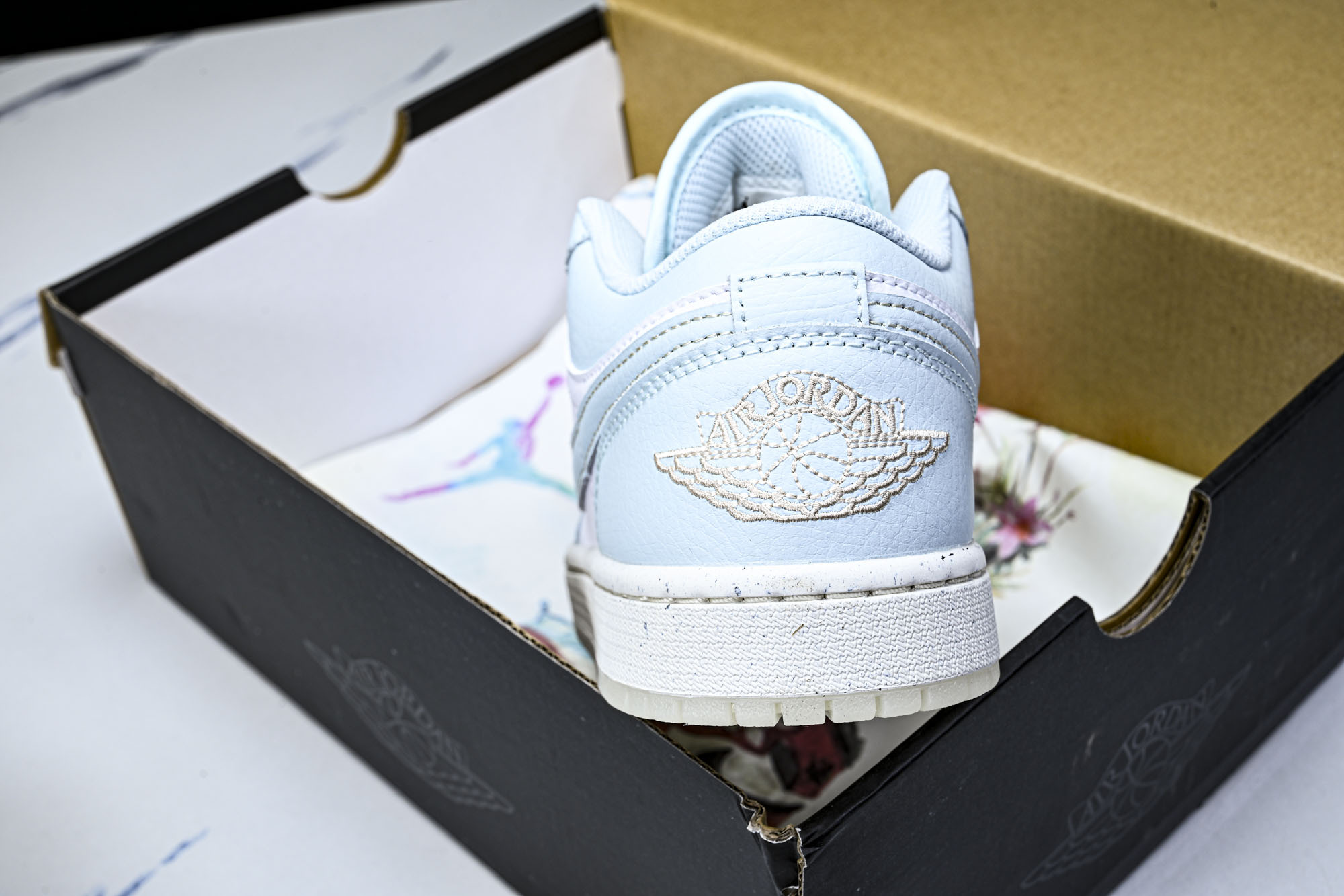 Air Jordan 1 Low AJ1 乔1蓝白 低帮复古文化篮球鞋 HJ5999-400 #YZ01