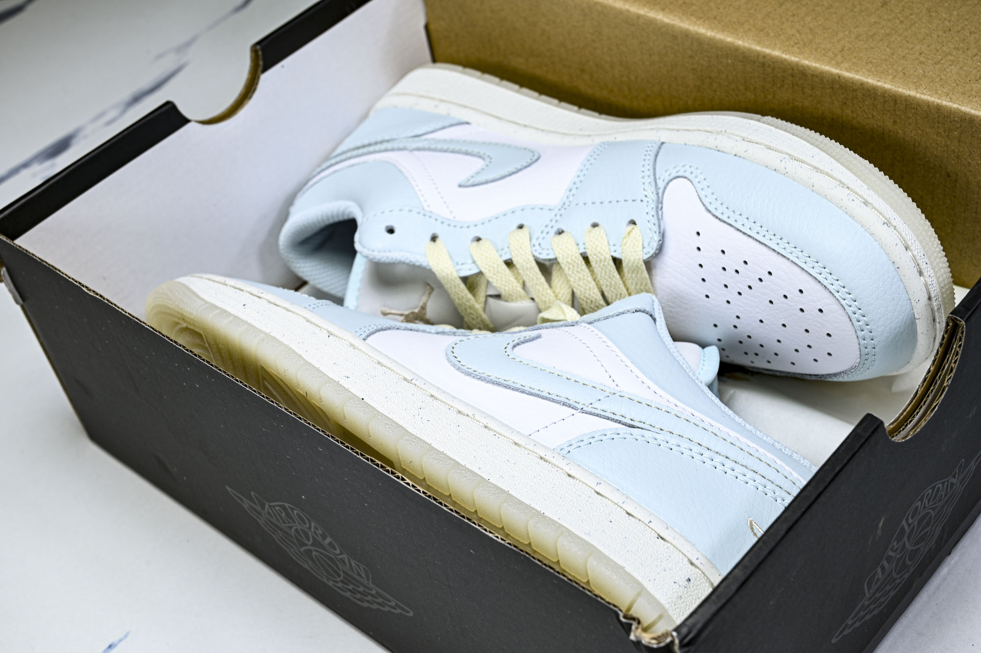 Air Jordan 1 Low AJ1 乔1蓝白 低帮复古文化篮球鞋 HJ5999-400 #YZ01
