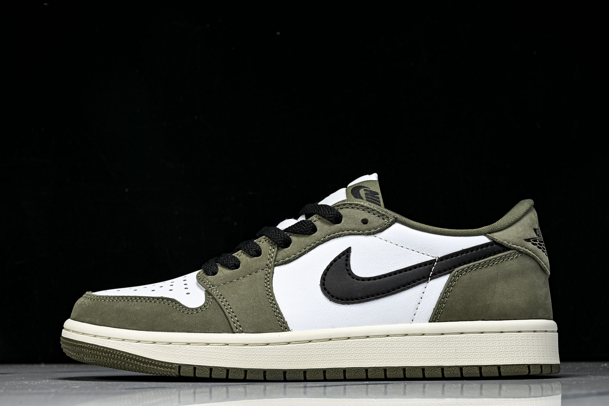 Air Jordan 1 Low OG  Medium Olive  AJ1 乔1联名款 橄榄绿 低帮复