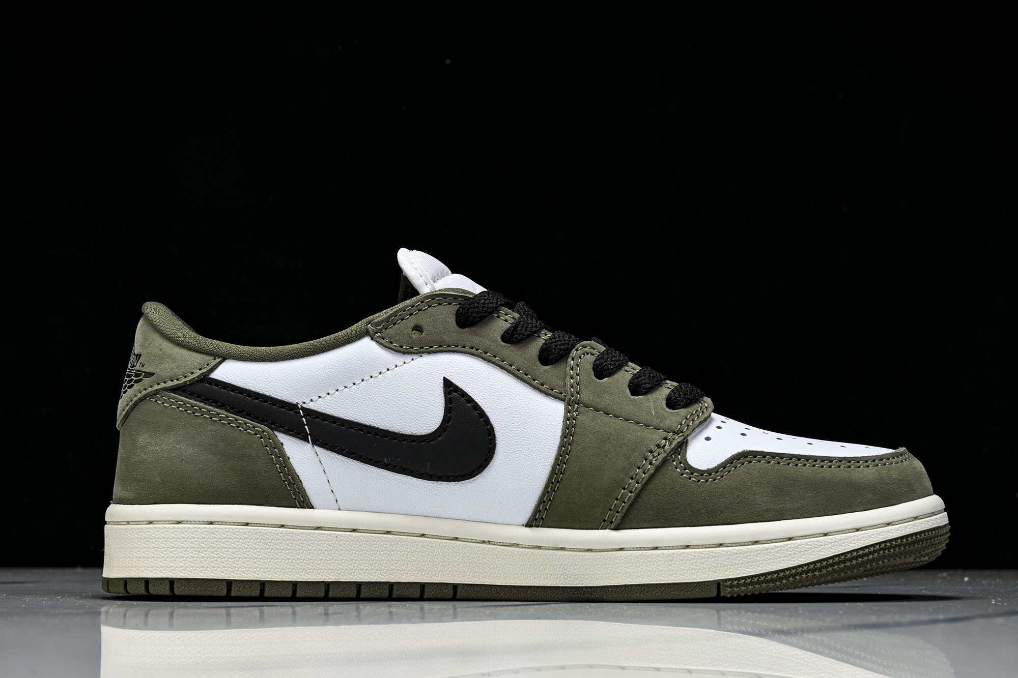 Air Jordan 1 Low OG  Medium Olive  AJ1 乔1联名款 橄榄绿 低帮复