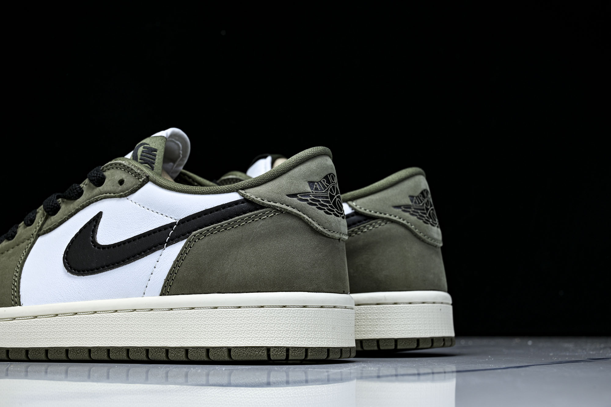 Air Jordan 1 Low OG  Medium Olive  AJ1 乔1联名款 橄榄绿 低帮复