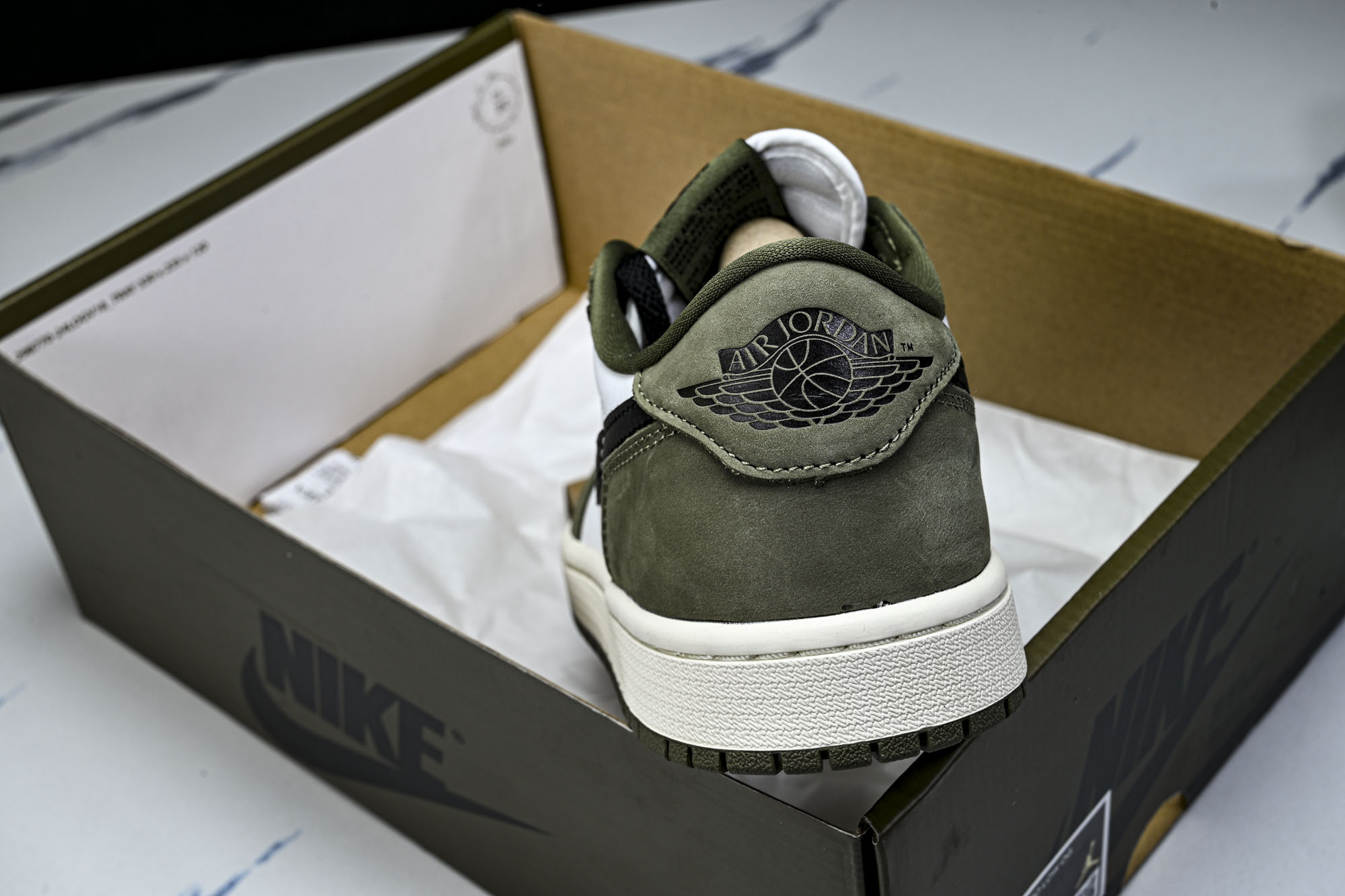 Air Jordan 1 Low OG  Medium Olive  AJ1 乔1联名款 橄榄绿 低帮复