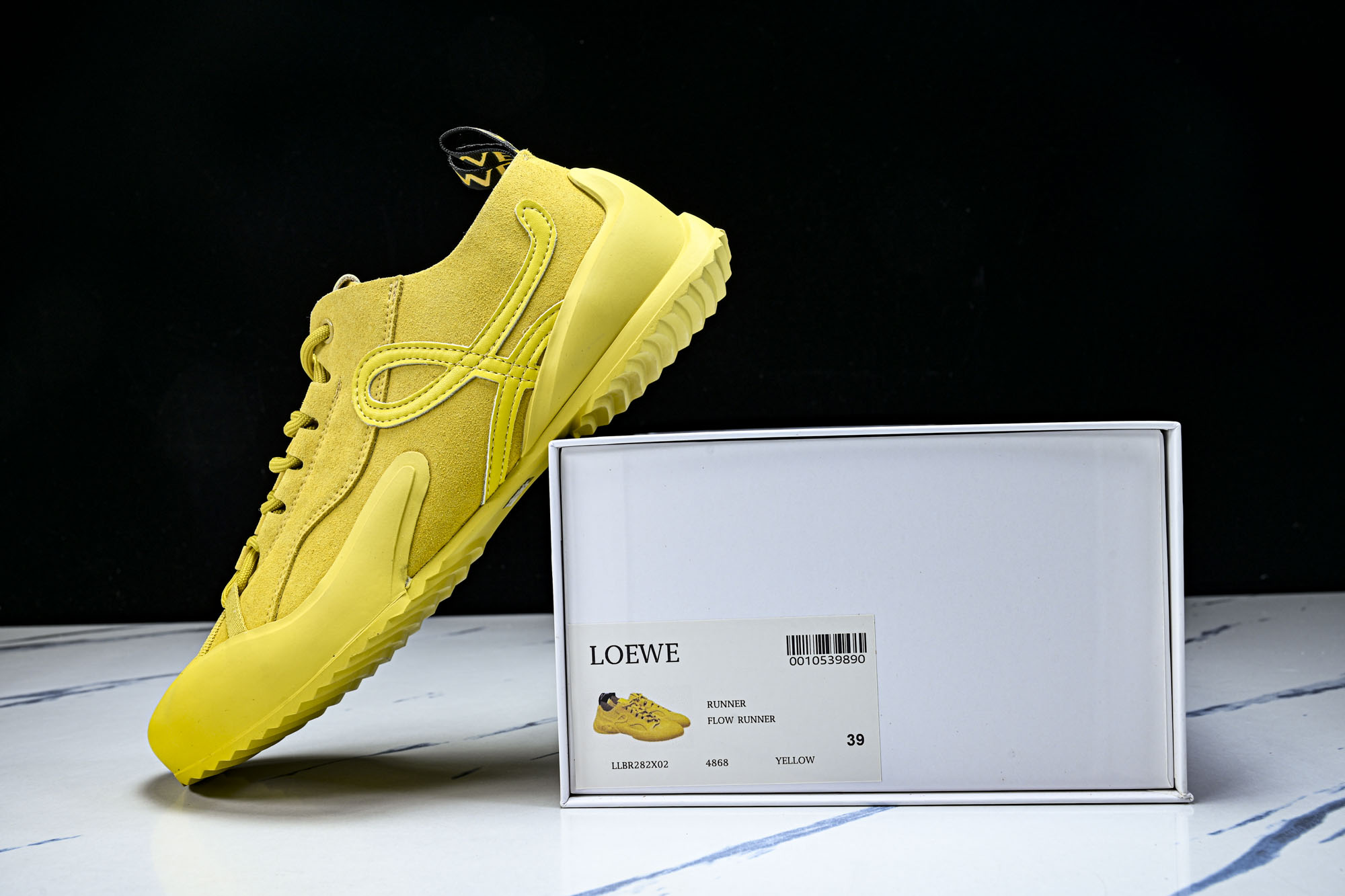 LOEWE 罗意威 26ss女士绒面牛皮革Grip运动鞋LLBR282X02 #YZ006Loew罗意威