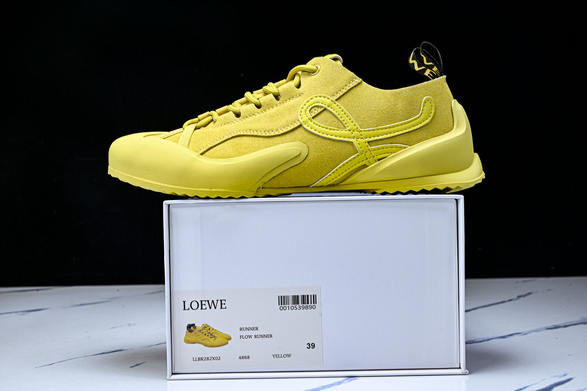 LOEWE 罗意威 26ss女士绒面牛皮革Grip运动鞋LLBR282X02 #YZ006Loew罗意威