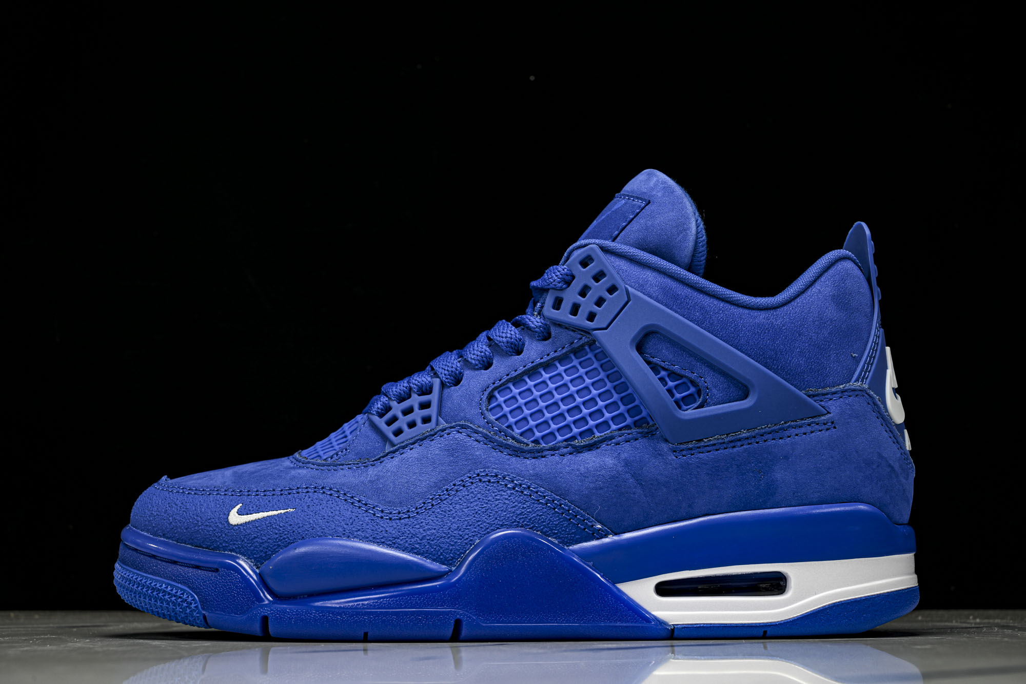 Nigel Sylvester x Air Jordan 4 Retro  Blue  AJ4 乔4 联