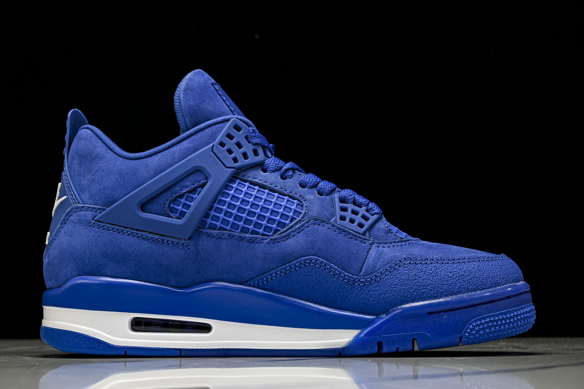 Nigel Sylvester x Air Jordan 4 Retro  Blue  AJ4 乔4 联