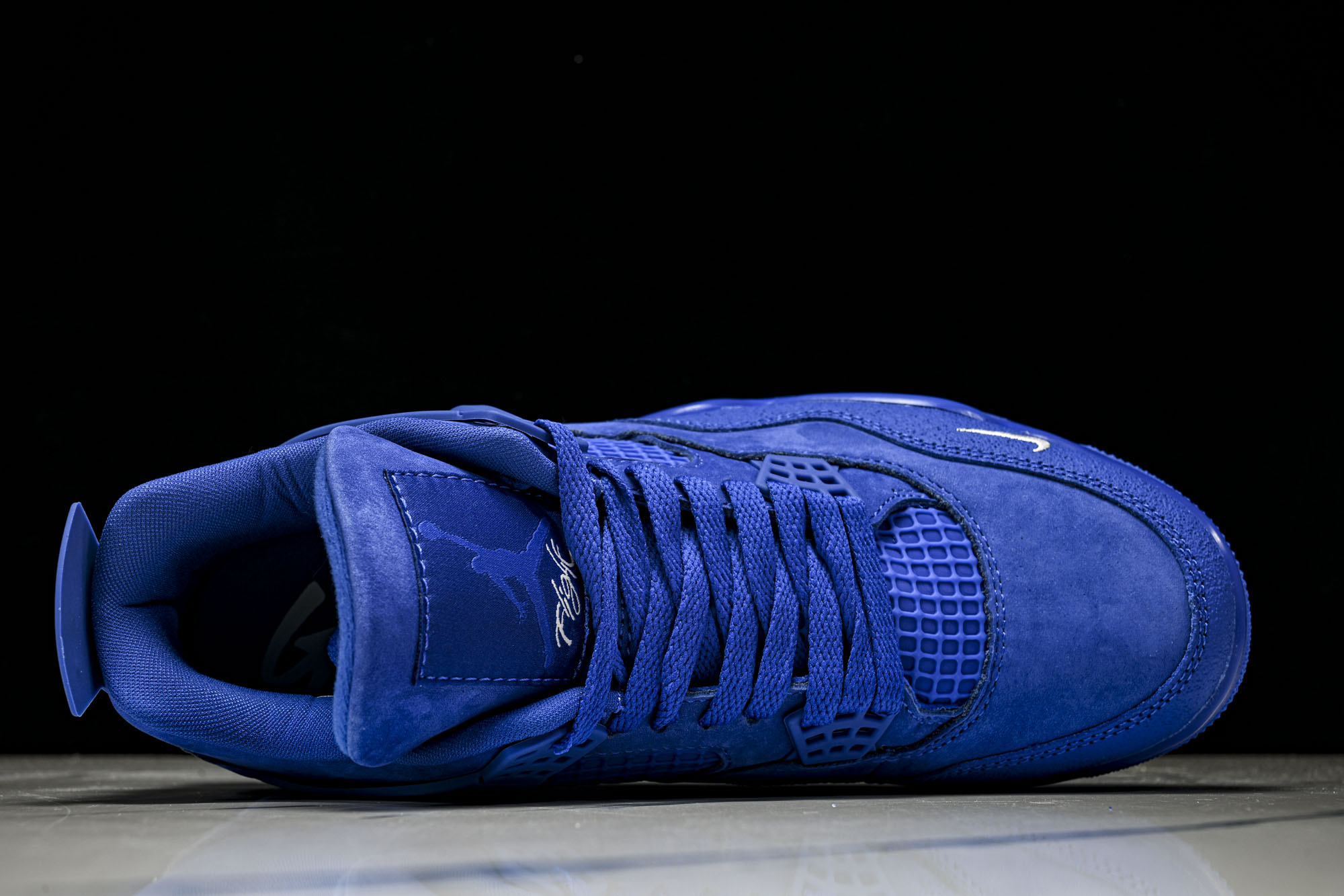 Nigel Sylvester x Air Jordan 4 Retro  Blue  AJ4 乔4 联