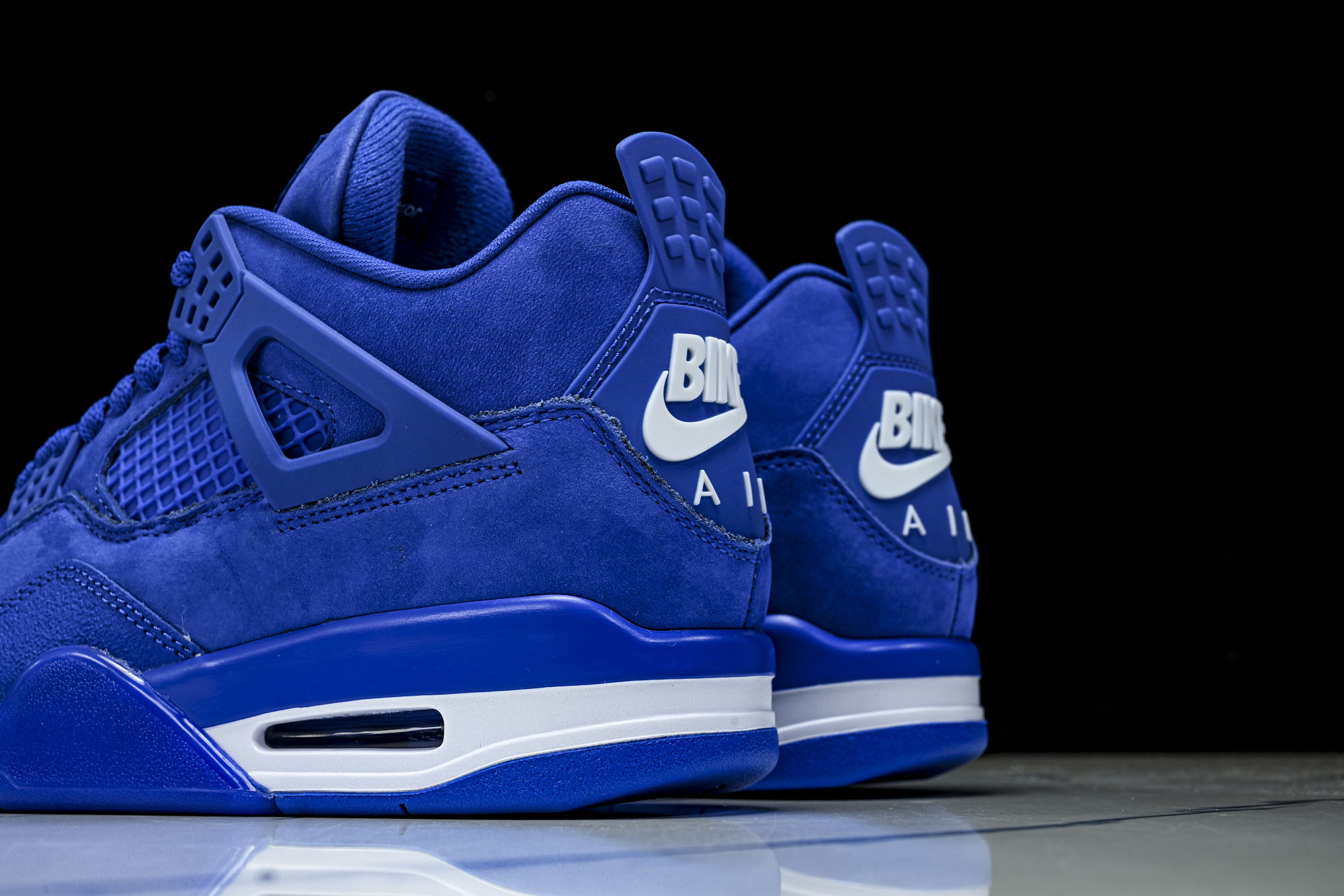 Nigel Sylvester x Air Jordan 4 Retro  Blue  AJ4 乔4 联