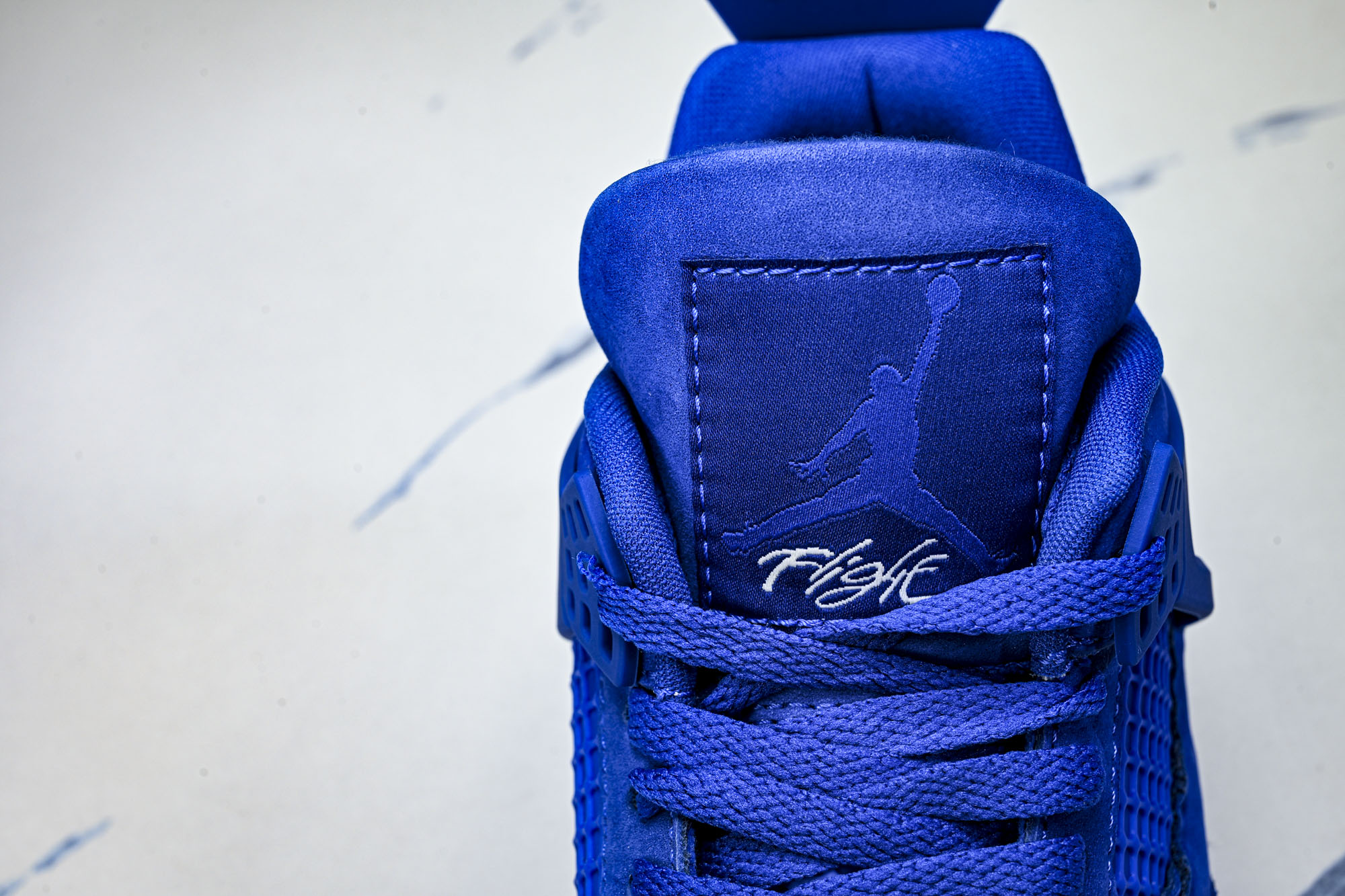 Nigel Sylvester x Air Jordan 4 Retro  Blue  AJ4 乔4 联