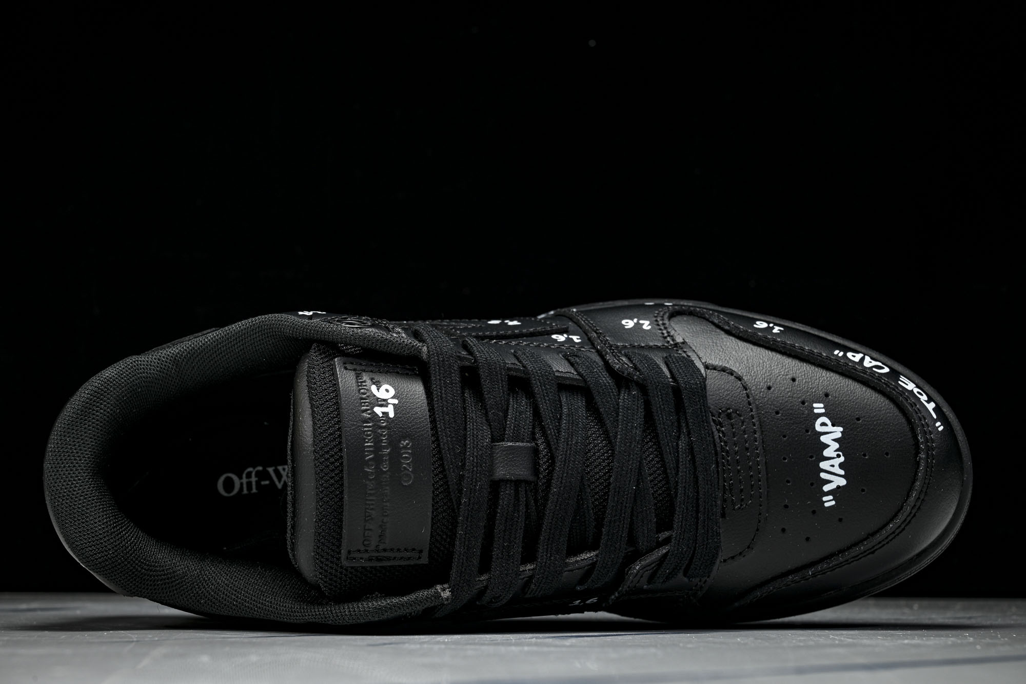 OFF-WHITE Out Of Office 箭头板鞋 小牛鞋休闲运动鞋 #YZ002原厂原档案开发，